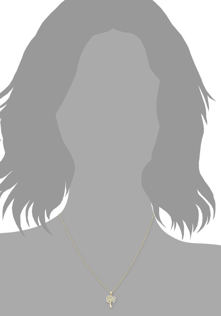 Amor Kette mit Anhänger »Lebensbaum, 2014305«