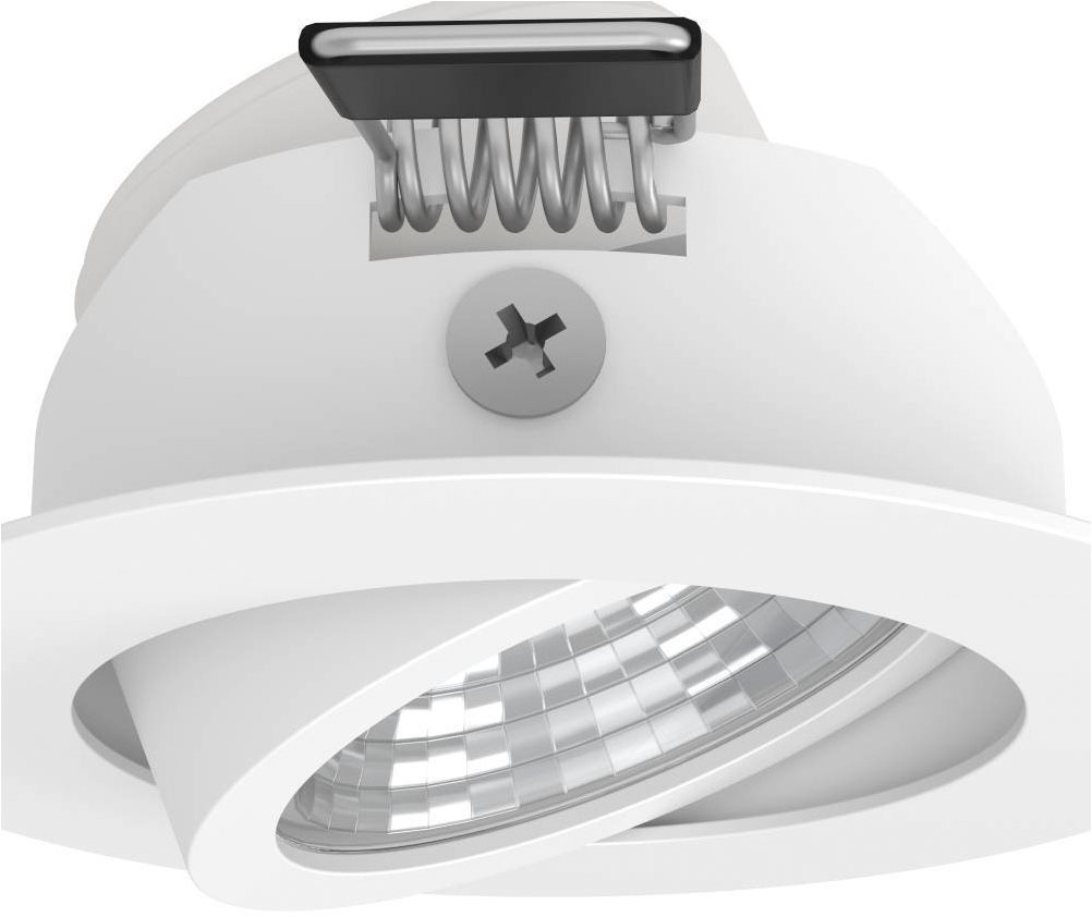 EGLO Deckenleuchte »SALICETO Einbauleuchte, 3er Set, weiß, dimmbar, Leuchtkopf schwenkbar«, Leuchtmittel LED-Modul | LED fest integriert, LED, Einbaupot, Wohnzimmerleuchte, 4,2x8,8x4,2cm, Ausschnitt 6,8cm
