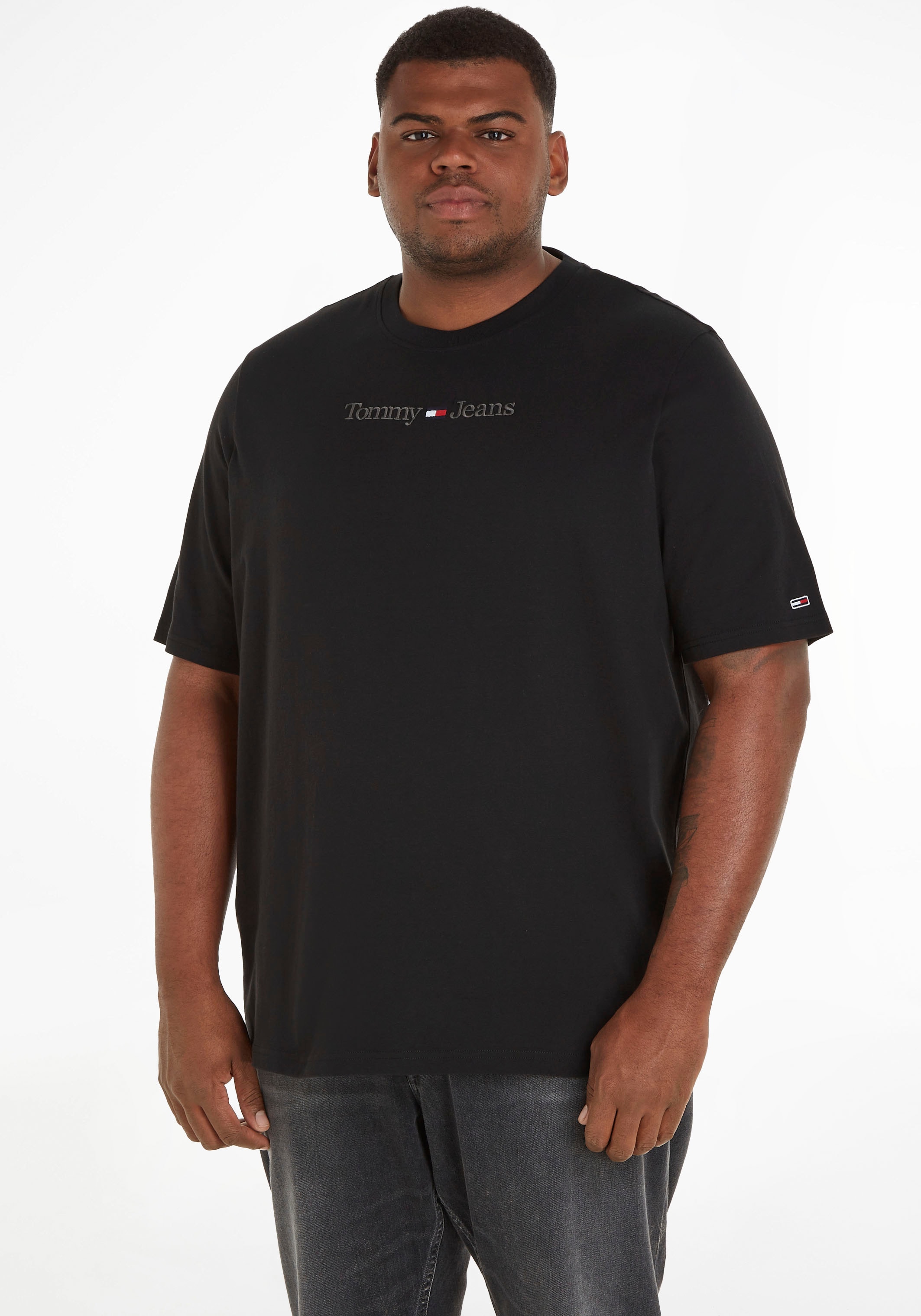 Tommy Jeans Plus PLUS »TJM online TEXT T-Shirt SMALL OTTO TEE« bei shoppen