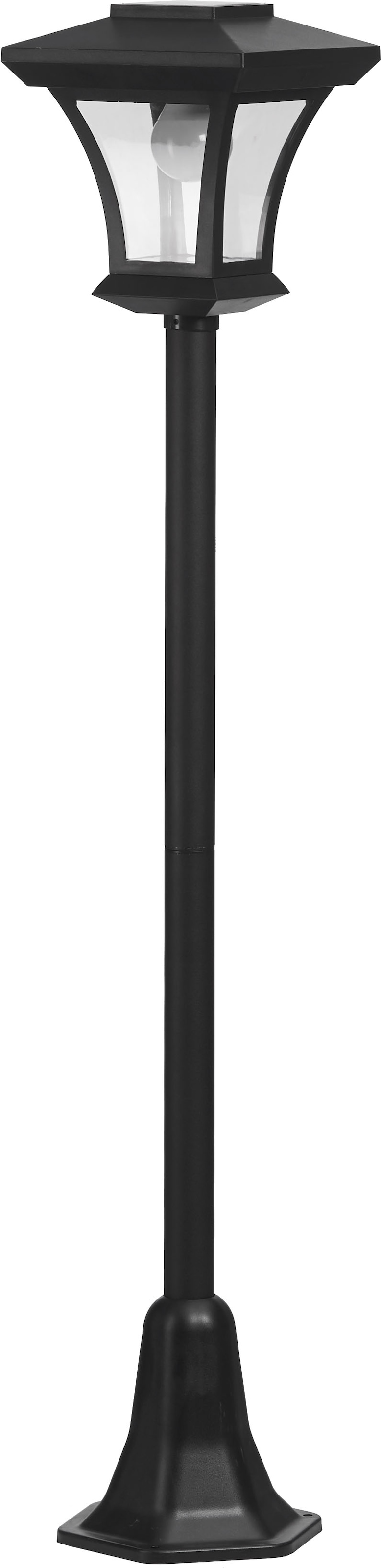 IP44 schwarz näve Aluminium LED OTTO 1 Kunststoff 14x Außen-Stehlampe flammig-flammig, online 100cm LED bei Höhe »Clint«, klar incl.