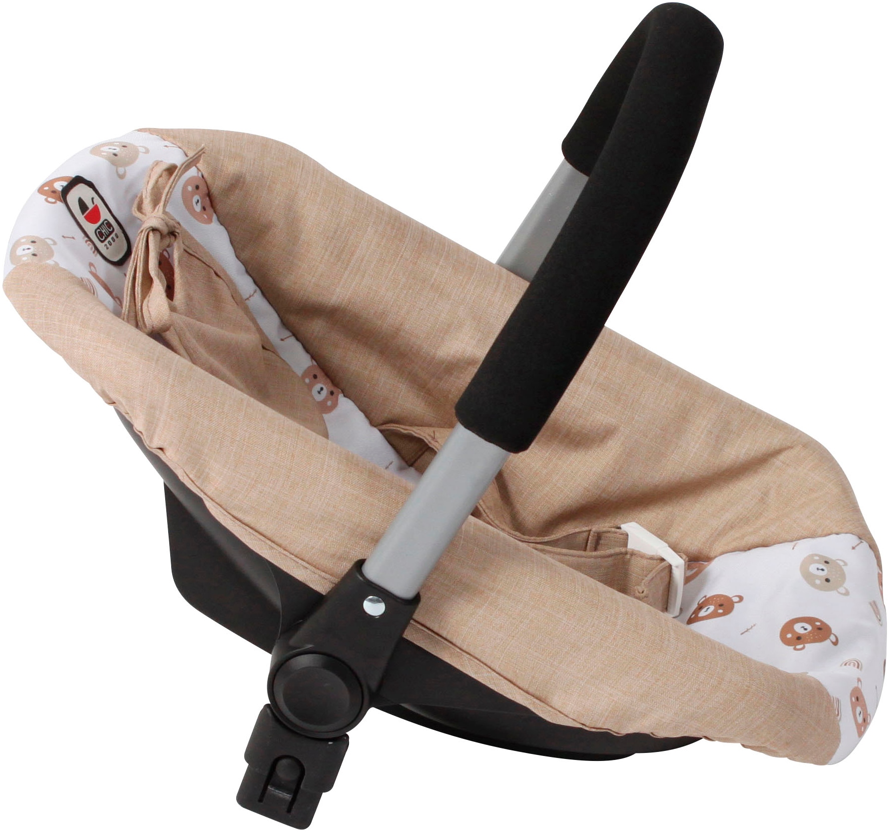 CHIC2000 Puppen Autositz »mit Adapter«, passend für Puppenwagen Mika, Nele, Jara, Linus und Linus Duo