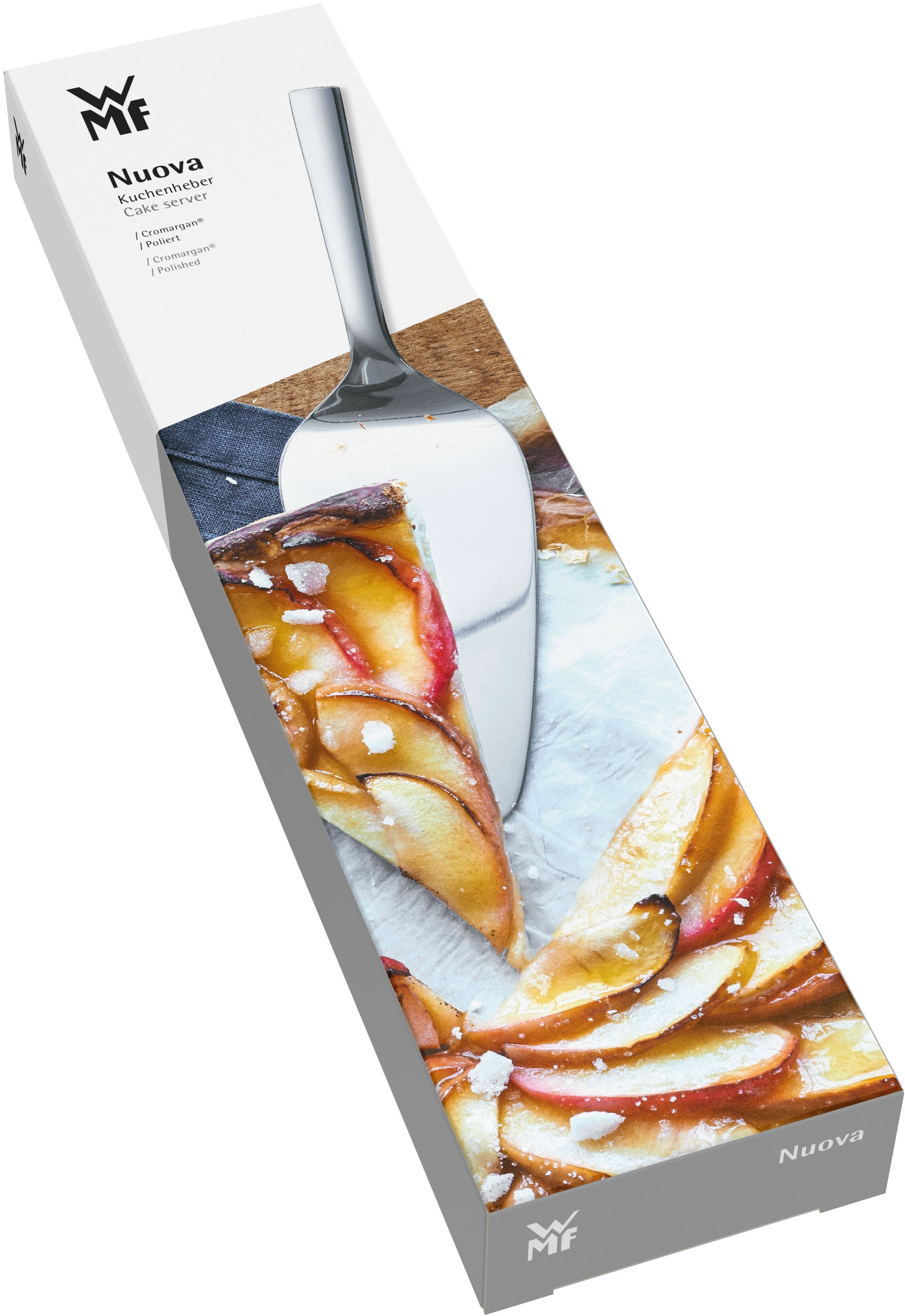 WMF Tortenheber »Nuova« Kuchenheber, Cromargan Edelstahl rostfrei 18/10, Geschenkverpackung