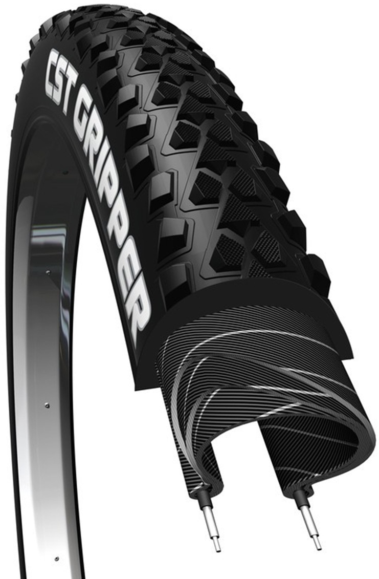 Cst Fahrradreifen »Terrain Gripper« in schwarz, Größe 26 x 2,1