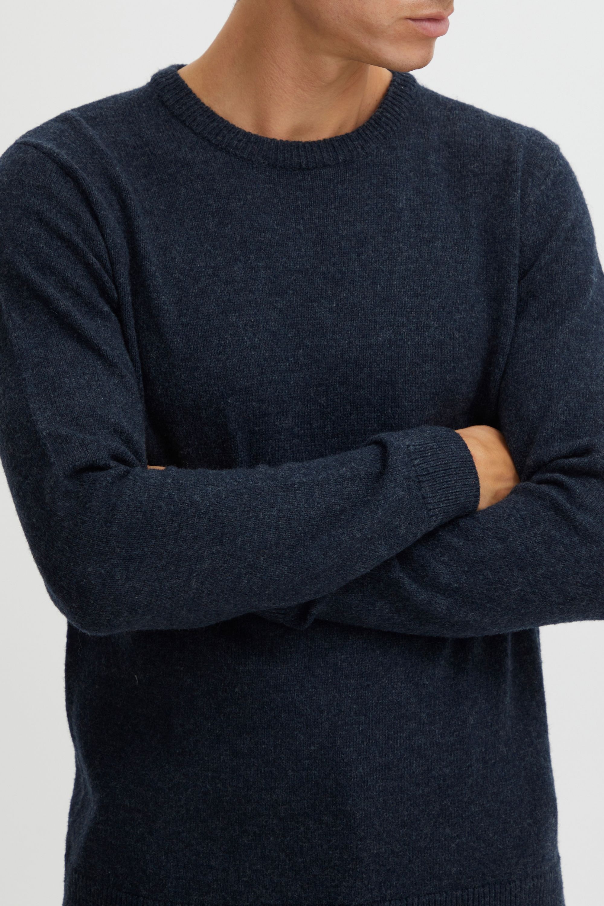 !Solid Strickfleece-Pullover »Strickpullover Sddyllon«