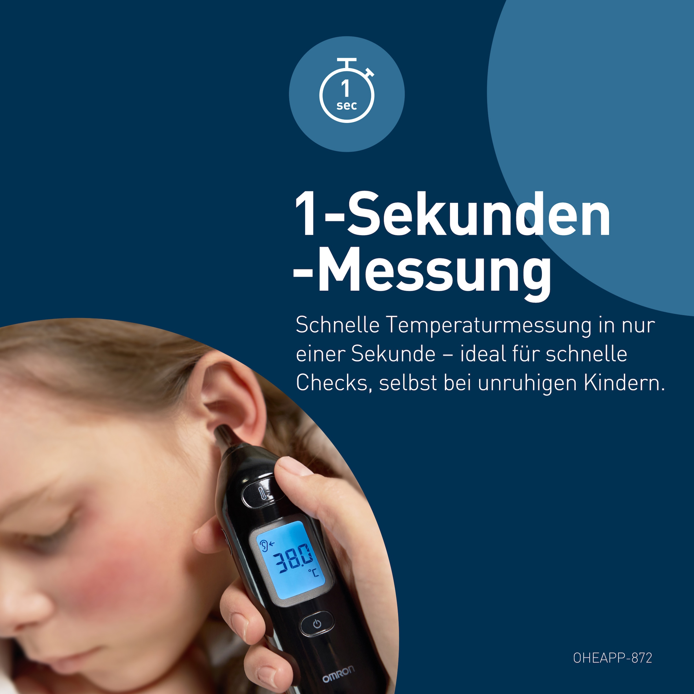 Omron Ohr-Fieberthermometer »Gentle Temp 533«