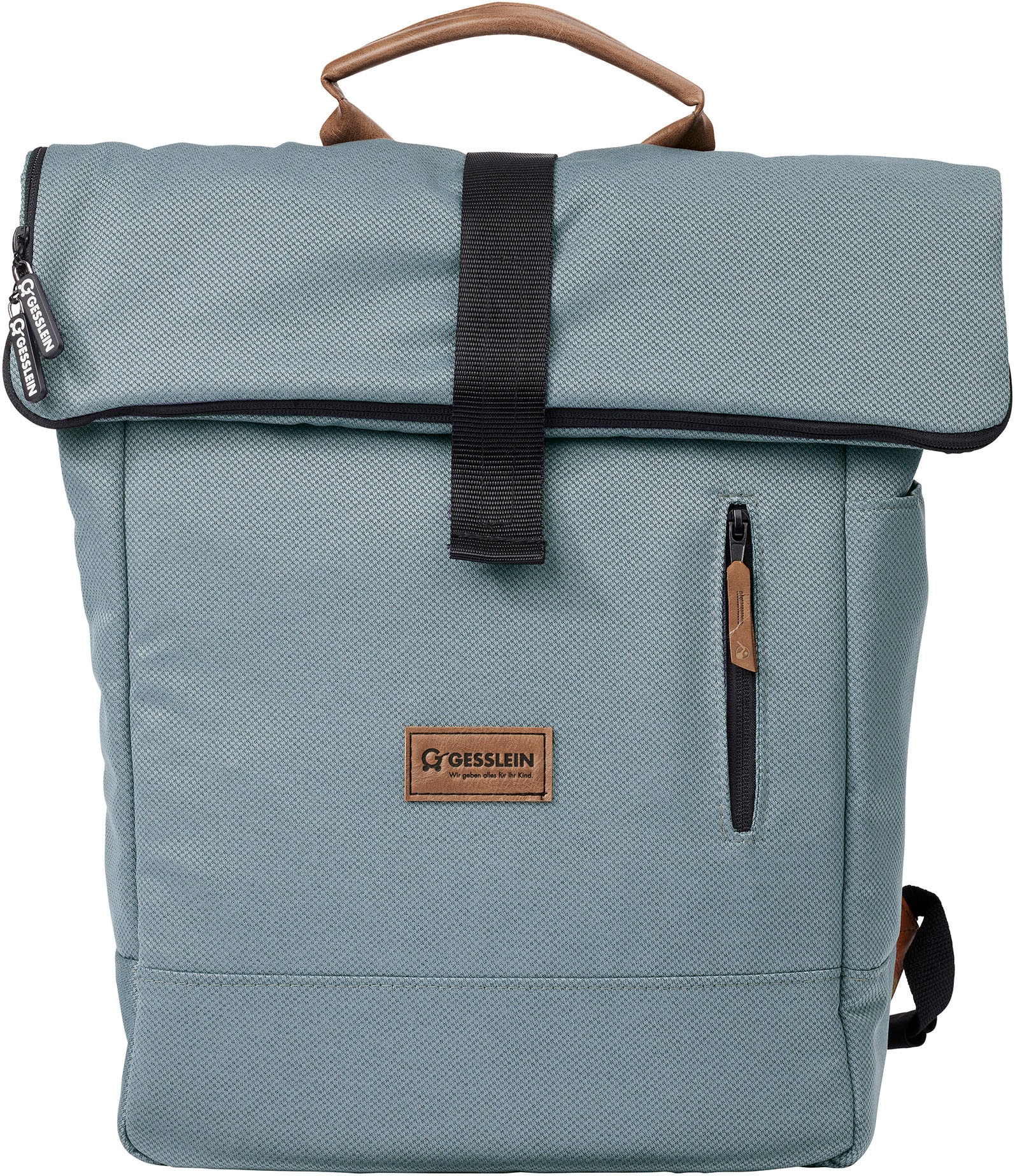 Gesslein Wickelrucksack »N°6, eisblau«, Made in Germany