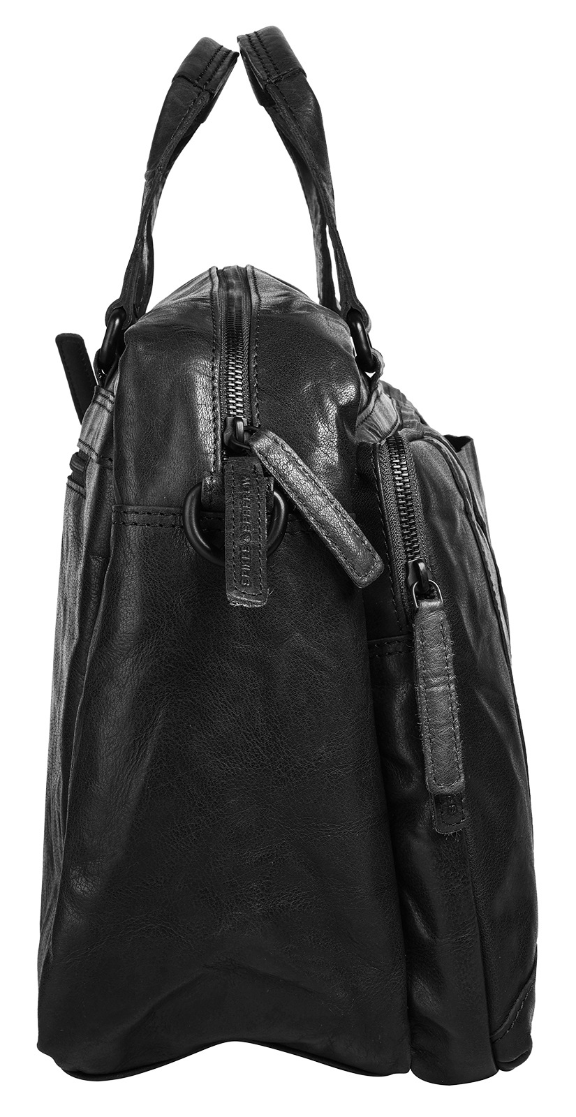 Spikes & Sparrow Reisetasche, echt Leder