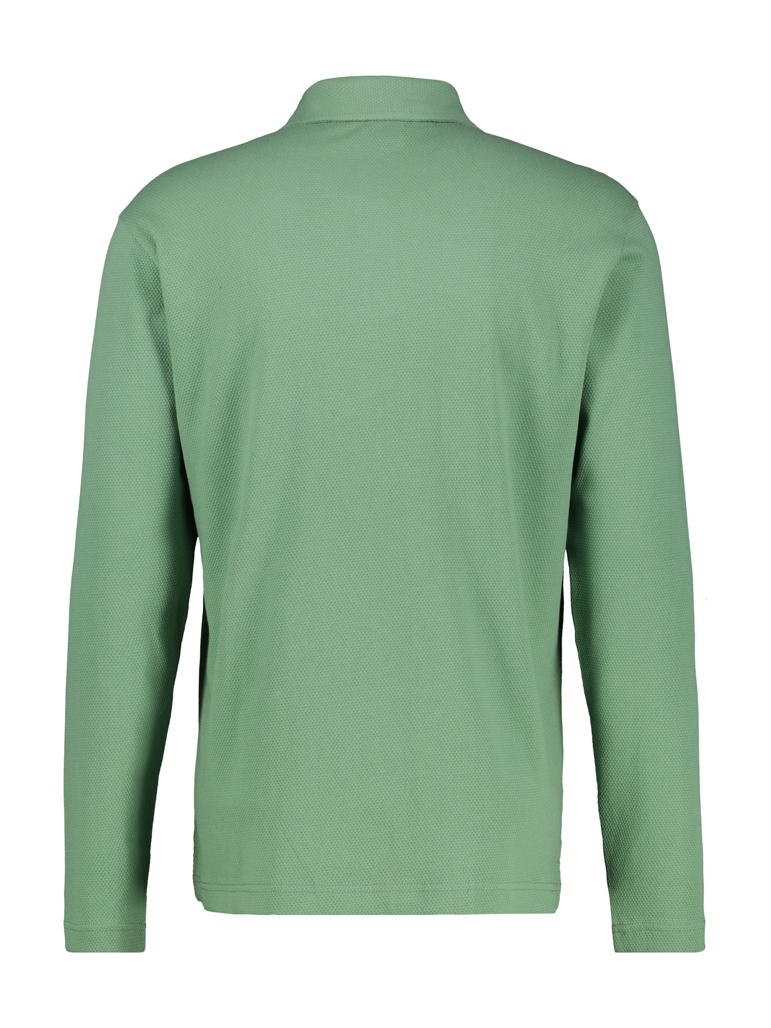 LERROS Langarm-Poloshirt, mit Logo Stickerei