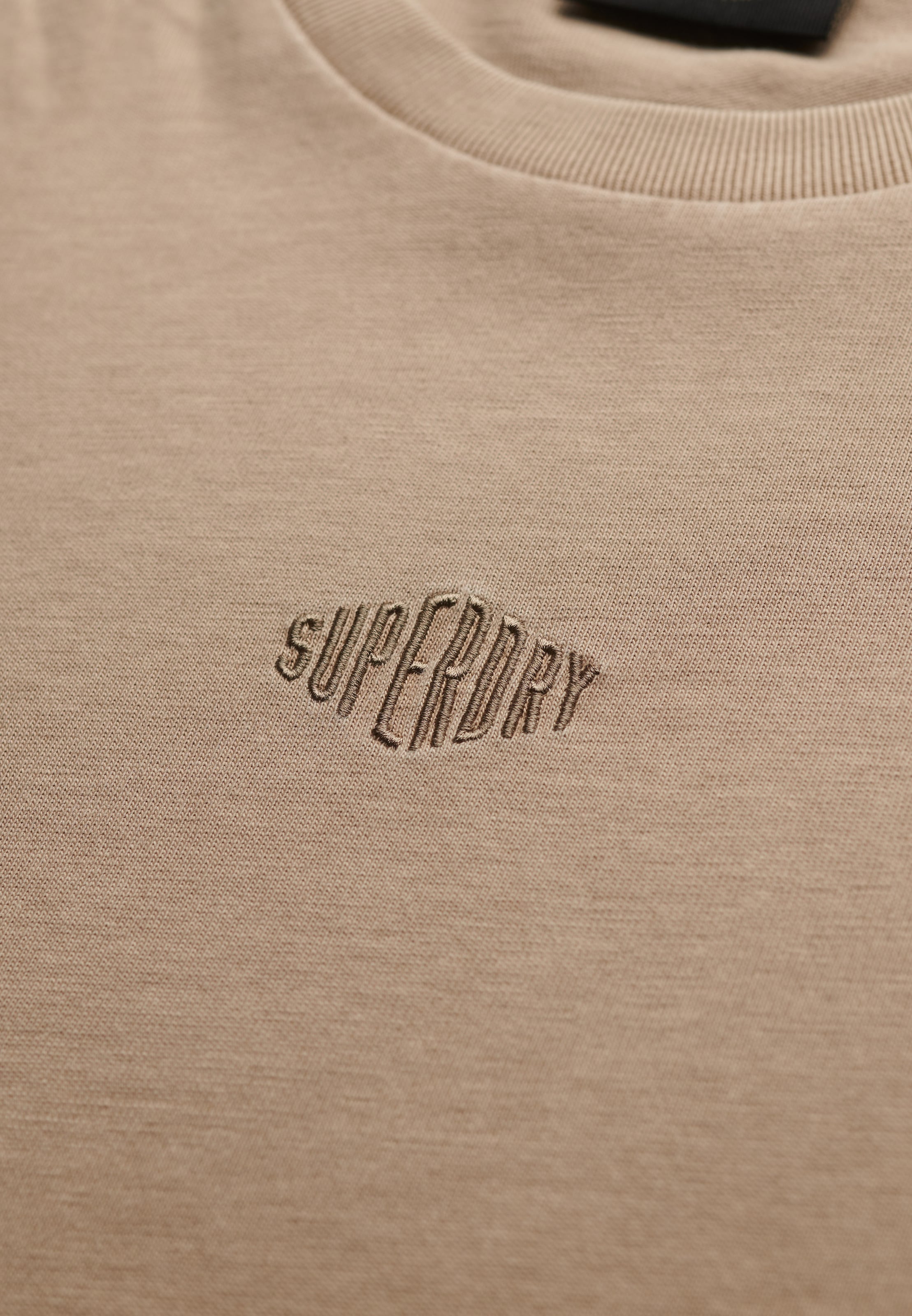 Superdry Rundhalsshirt »MICRO LOGO TSHIRT« mit Micro-Marken-Logo