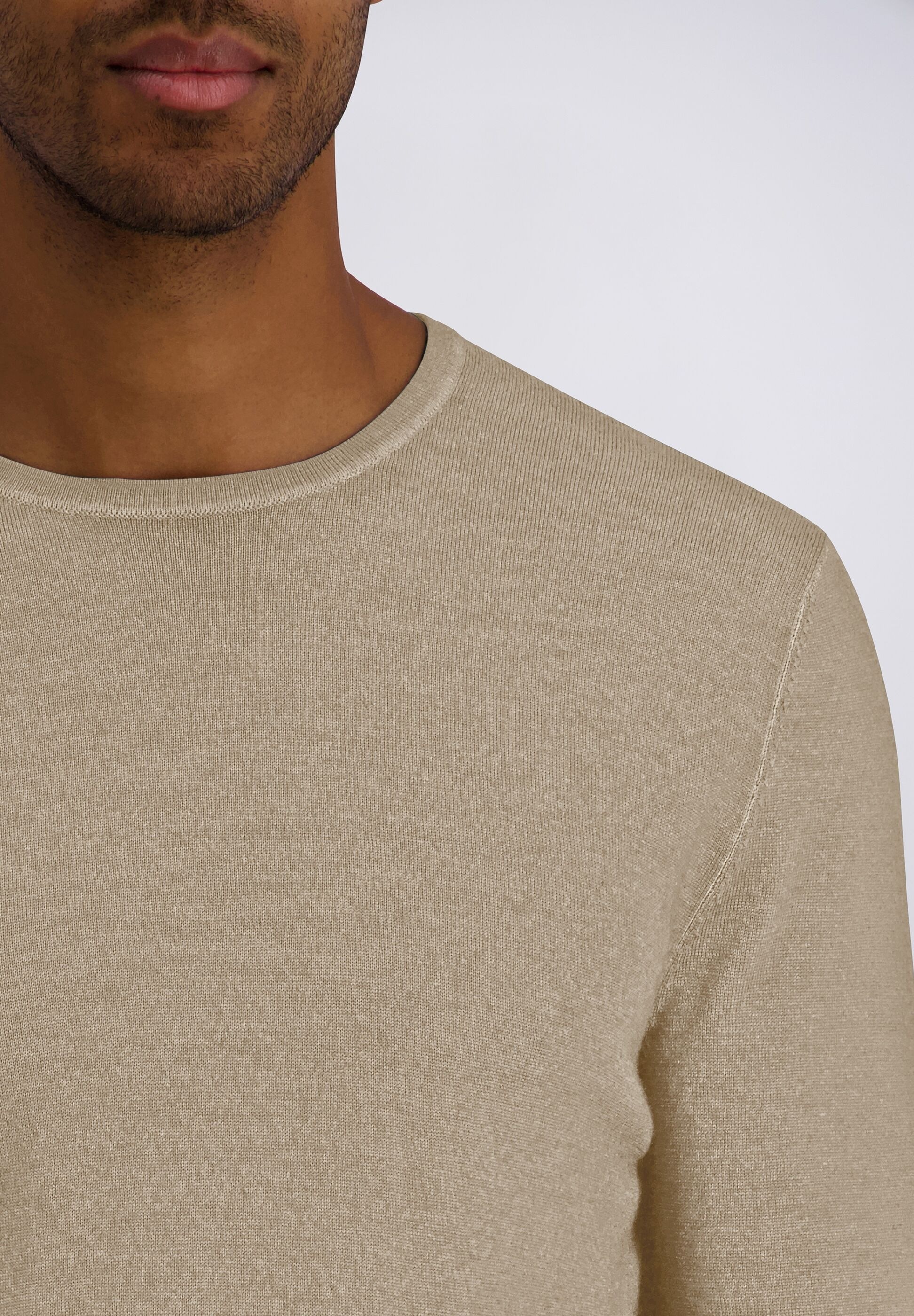 Pierre Cardin Strickpullover »Pierre Cardin Pullover« mit Rundhalsausschnitt