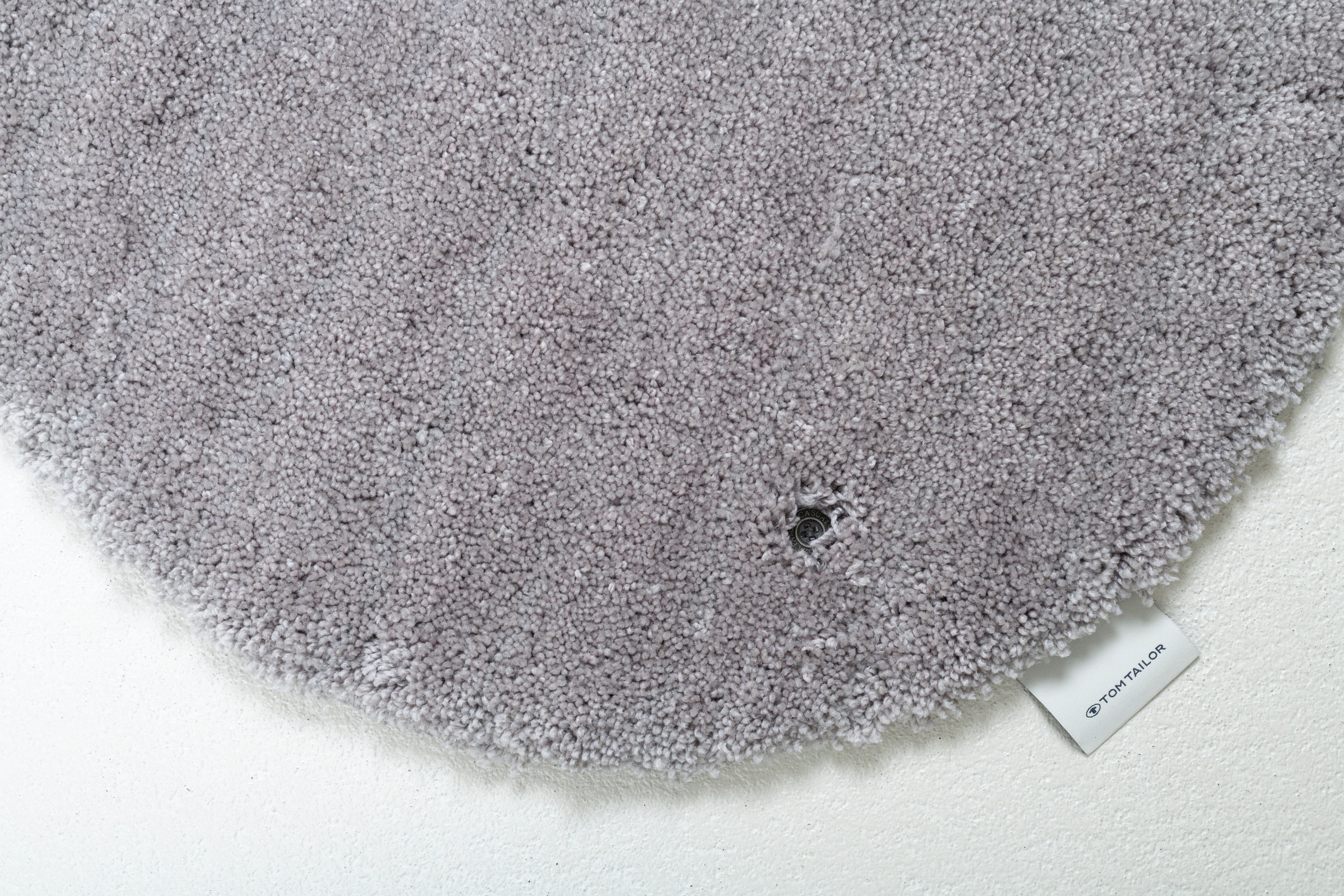 TOM TAILOR HOME Badematte »Cozy Bath UNI«, rutschhemmend beschichtet, fußbodenheizungsgeeignet, Badteppich, Uni Farben, rechteckig, rund und oval erhältlich
