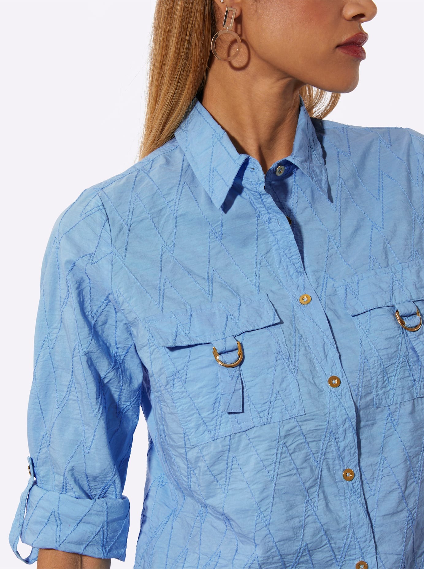 creation L Langarmbluse