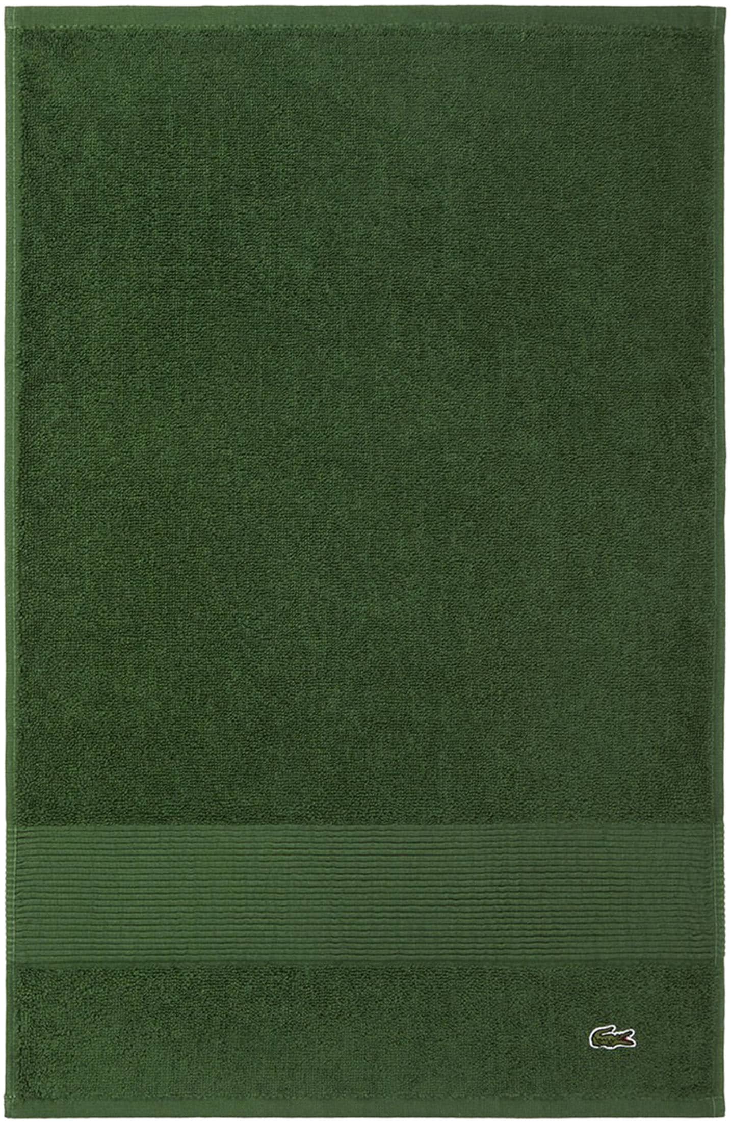 Lacoste Gästehandtuch »LLECROCO« mit Label-Applikationen