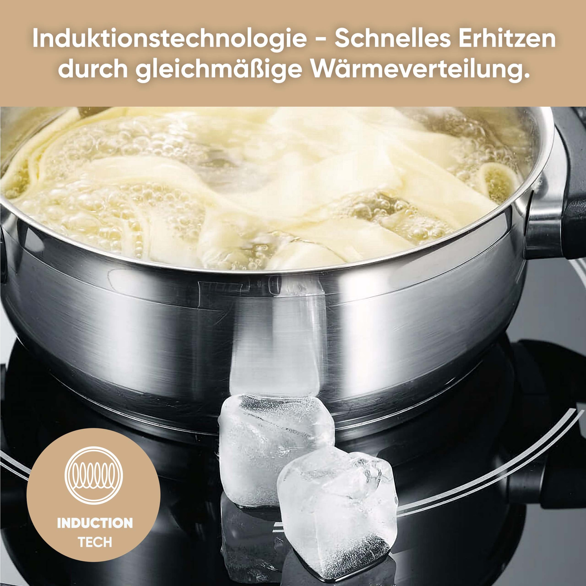 Severin Doppel-Induktionskochplatte »DK 1031« Timerfunktion, automatische Topferkennung, Glaskeramik