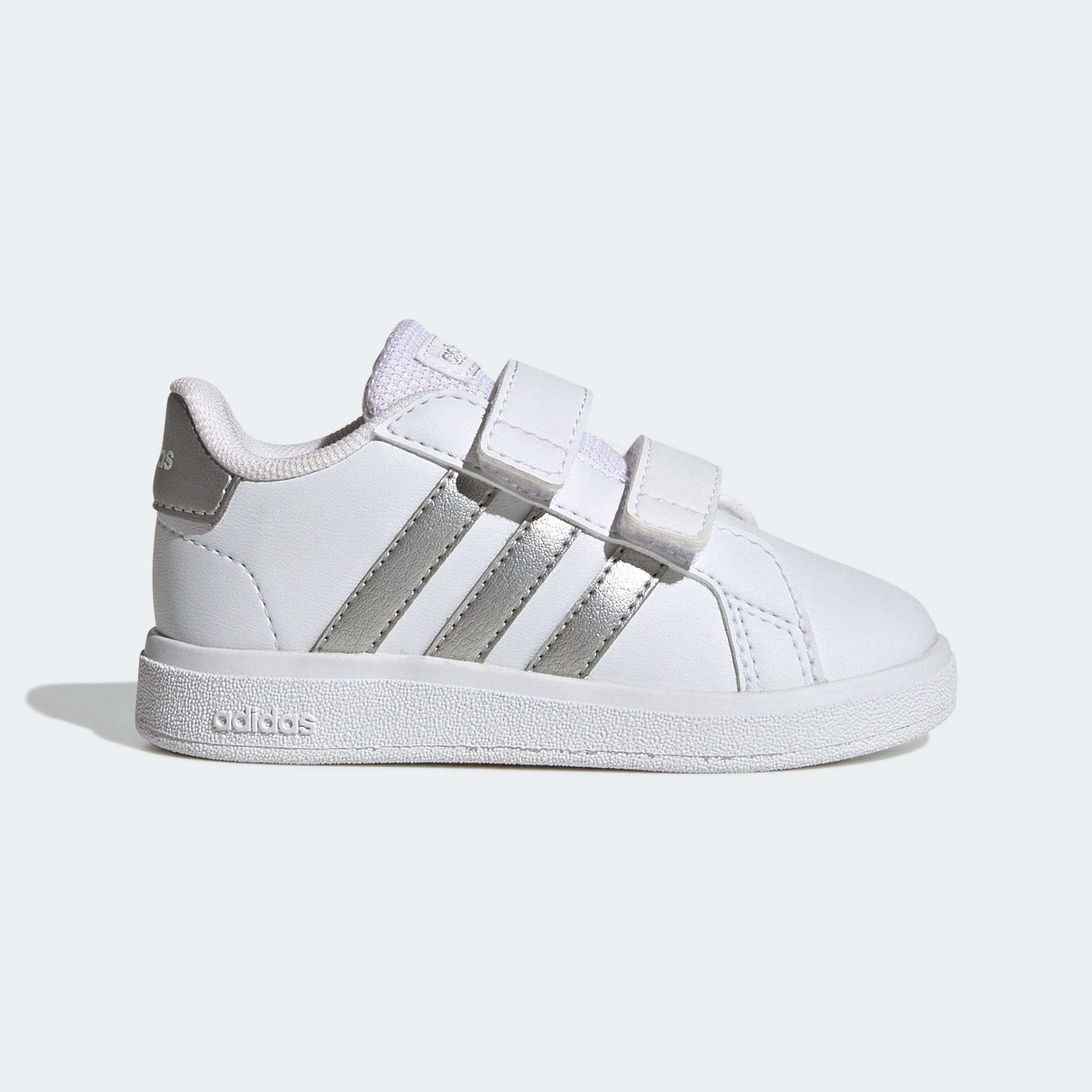 adidas Sportswear Sneaker »GRAND COURT LIFESTYLE HOOK AND LOOP«, für Kinder, Design auf den Spuren des adidas Superstar