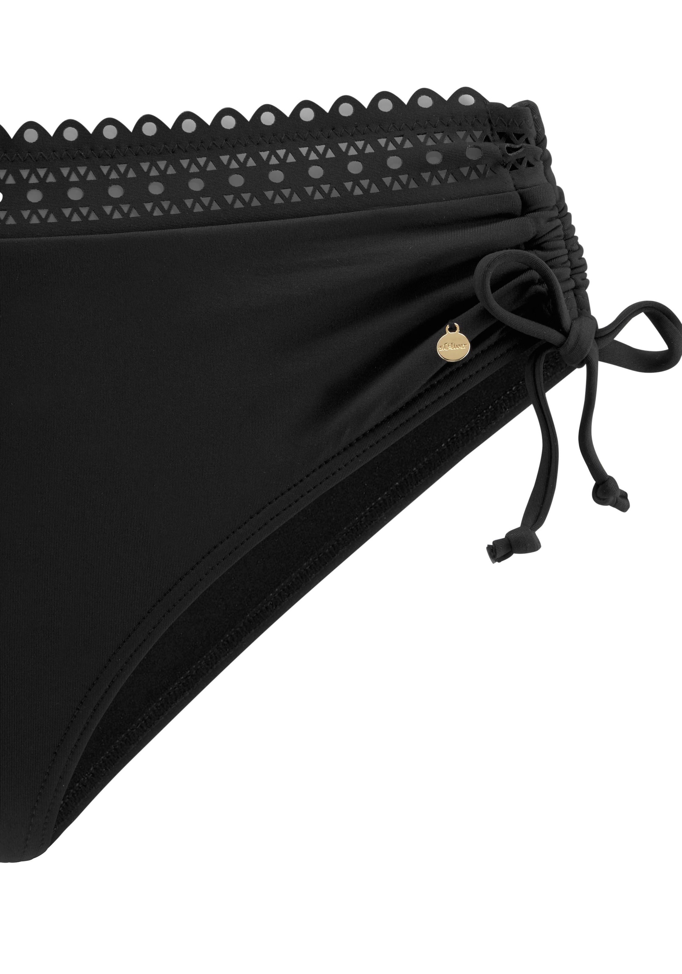 s.Oliver Bikini-Hose »Aiko«, mit Häkeloptik