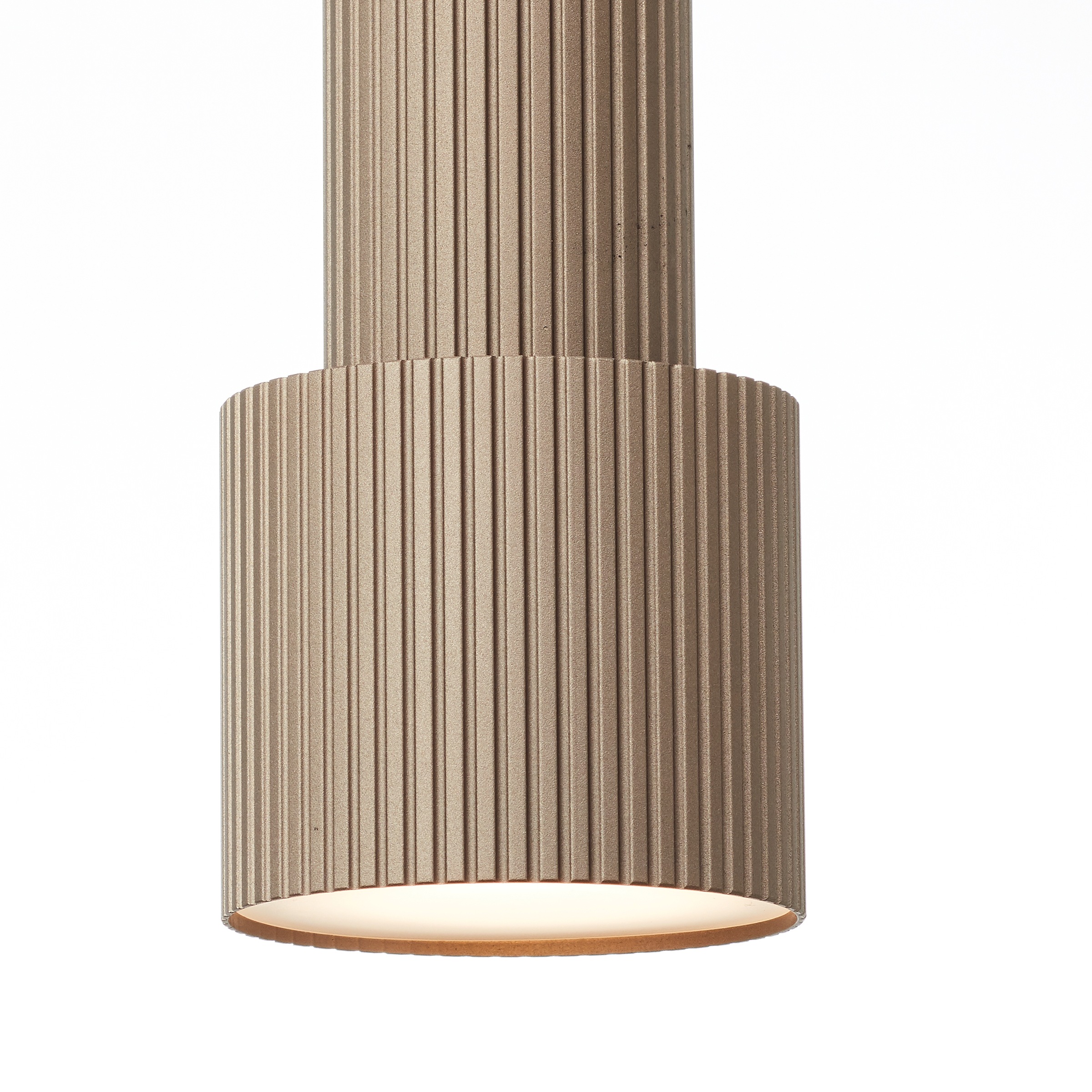Brilliant Pendelleuchte »Cadiz«, 4 flammig, Leuchtmittel GU10 | ohne Leuchtmittel, 150 x 98 cm, 4x GU10 Fassung, kürzbar, Aluminium, schwarz/bronzefarben