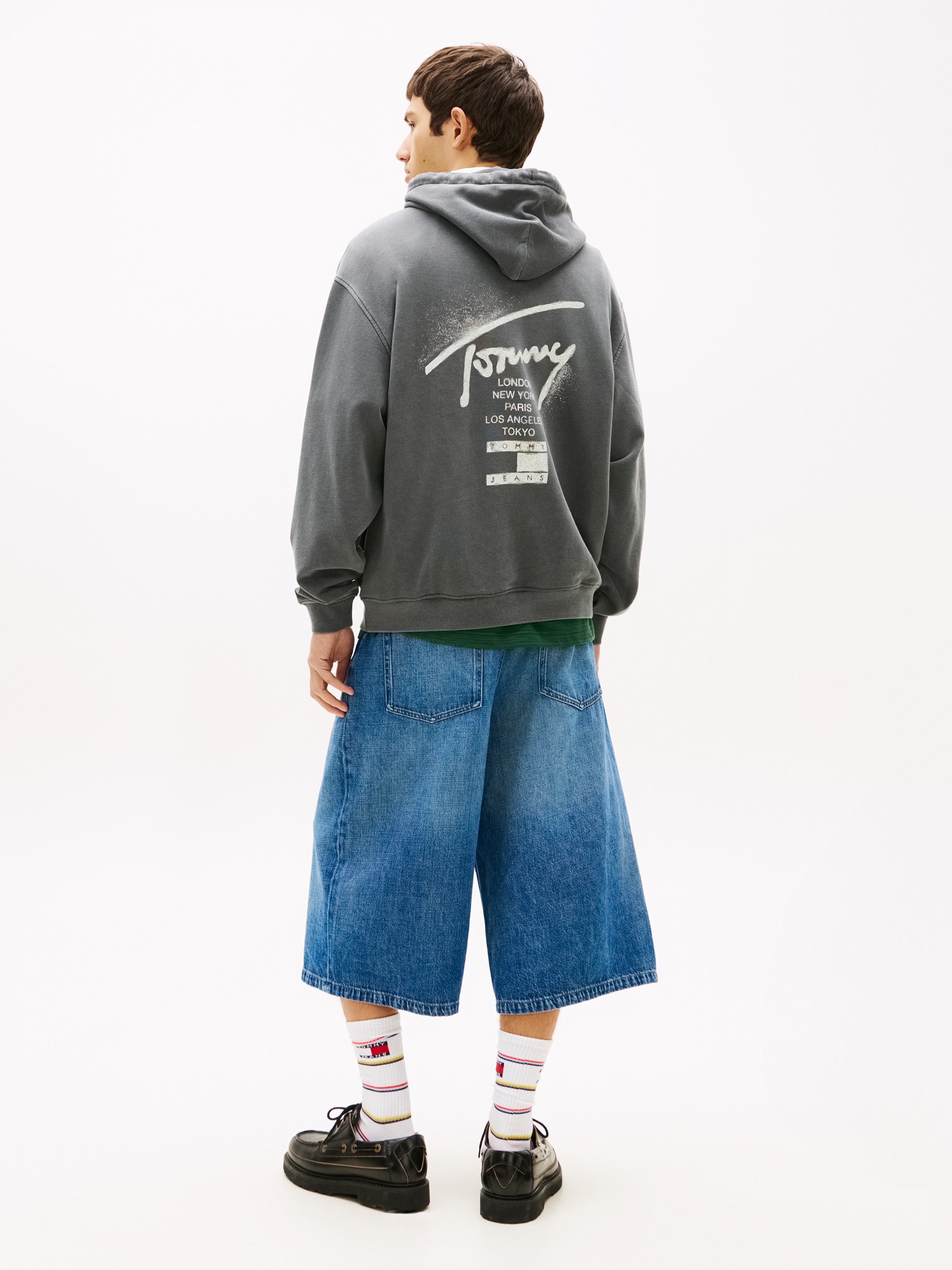 Tommy Jeans Kapuzensweatshirt »TJM RELAXED NEON SIGN«, Relaxed fit mit Kapuze
