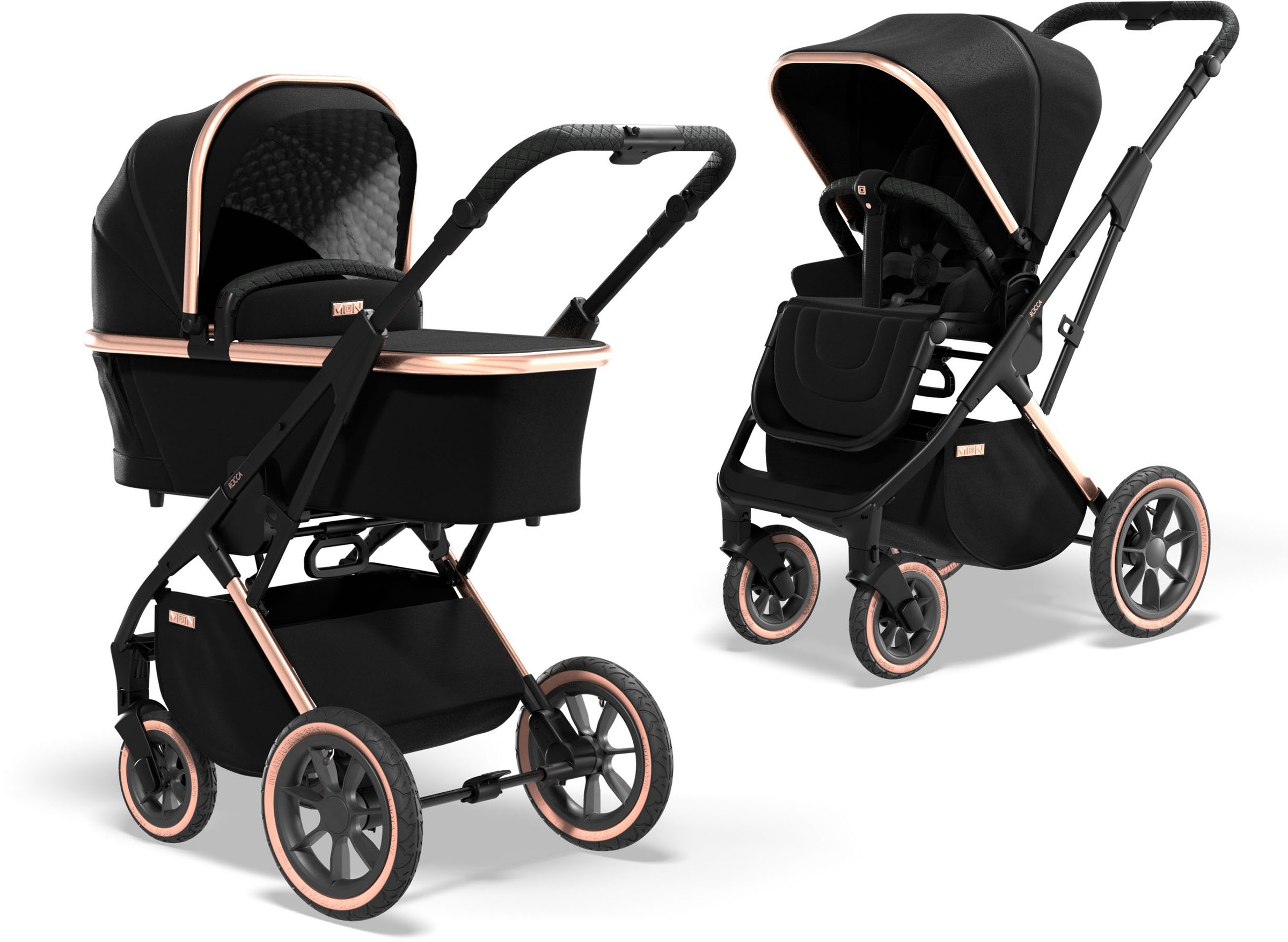 Moon Kombi-Kinderwagen »ROCCA Edition«, 22 kg, mit Luftreifen; Kinderwagen