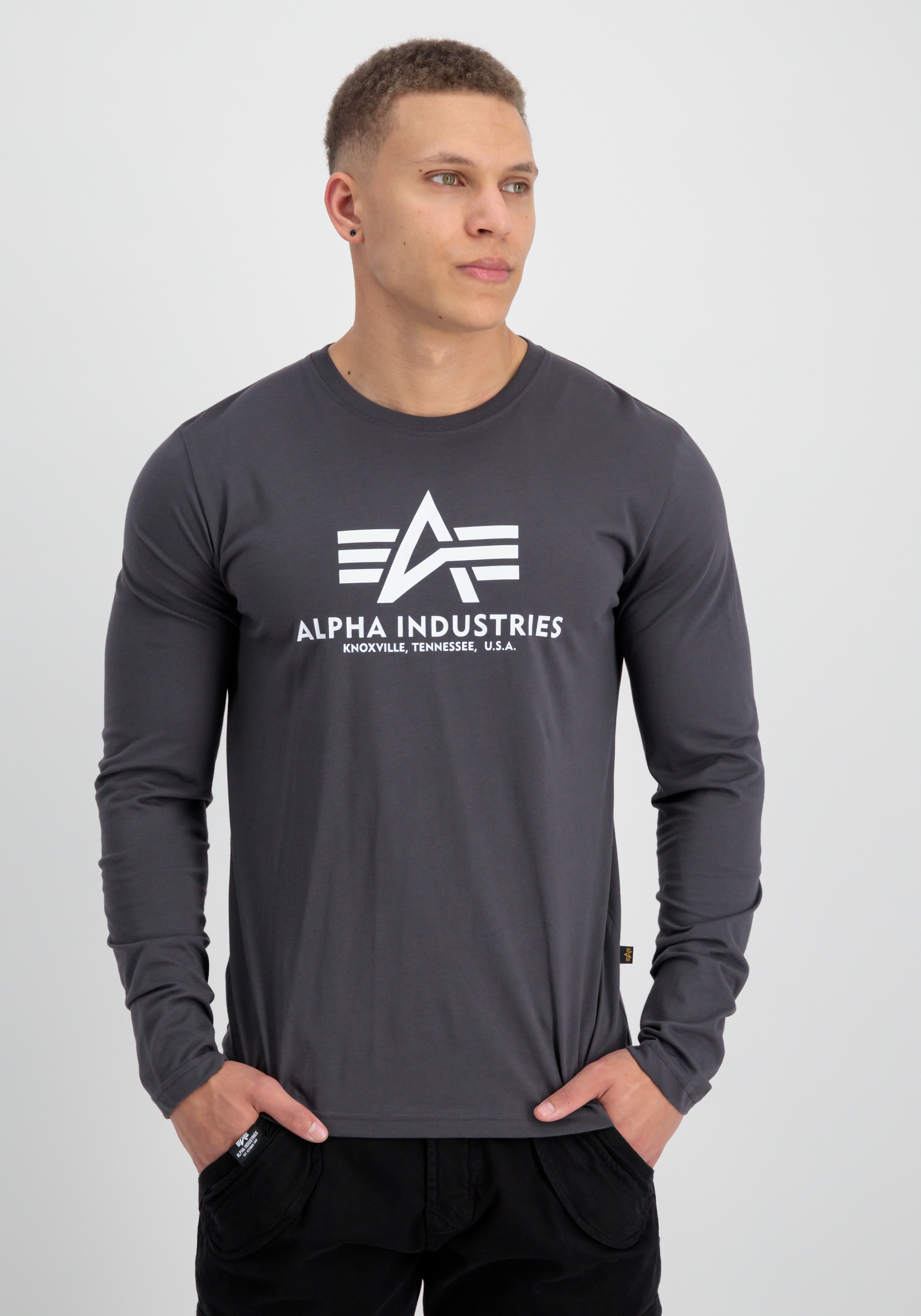 Alpha Industries LS« bei Basic Longsleeves OTTO Men - Industries online - Longsleeve »Alpha T bestellen