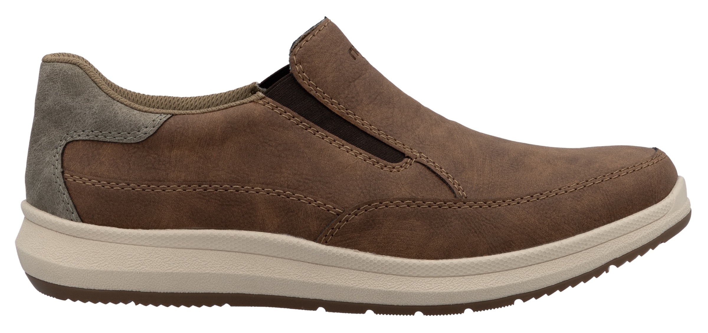 Rieker Slipper, Slip-on-Sneaker, Halbschuh, Loafer, Freizeitschuh mit Gummizug