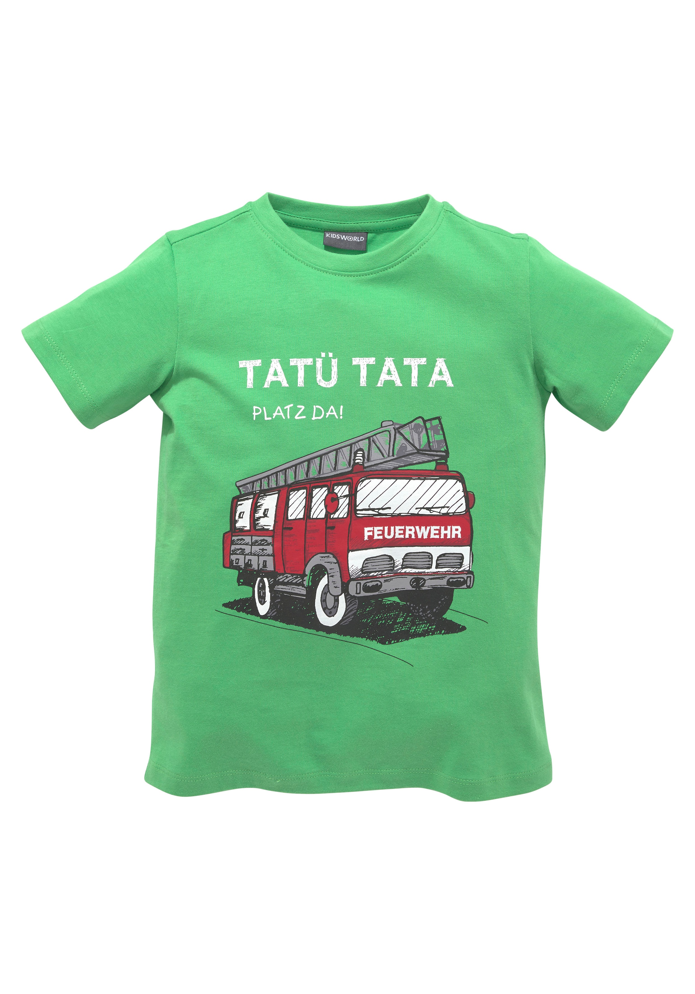KIDSWORLD T-Shirt »PLATZ online DA«, bei OTTO Feuerwehr