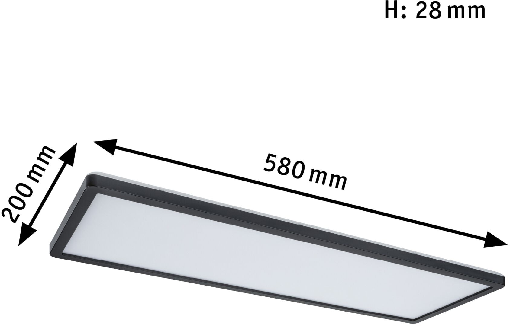 Paulmann LED Panel »Atria Shine«, 1 flammig