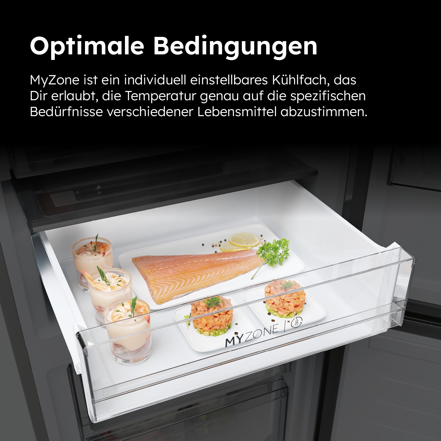 Haier Kühl-/Gefrierkombination 2D 60 SERIES 7 »HDPW7620ANPK«, Daylight: LED-Lichtsäule für optimale Sicht