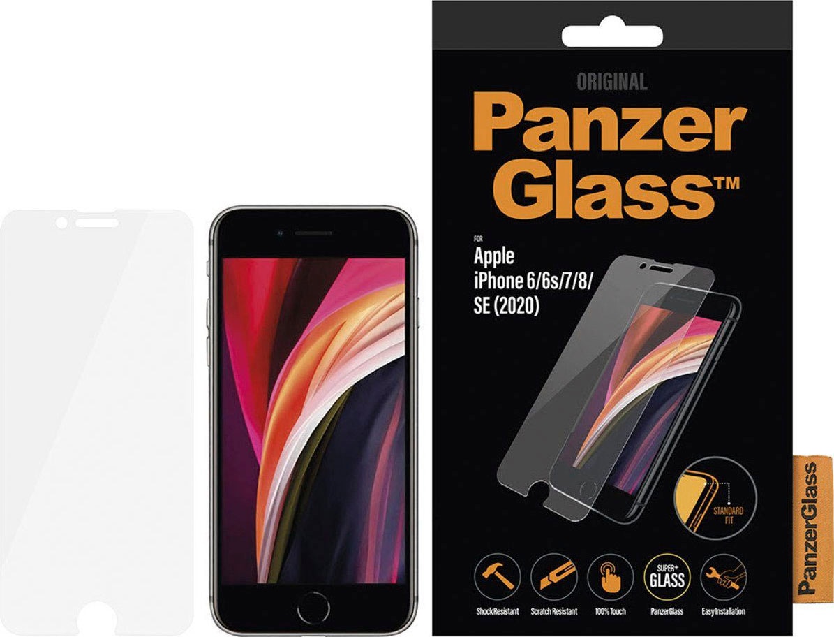 PanzerGlass Displayschutzglas »Schutzglas,für Apple iPhone 6/7/8/S«, für Apple iPhone 6/7/8/SE (2020)
