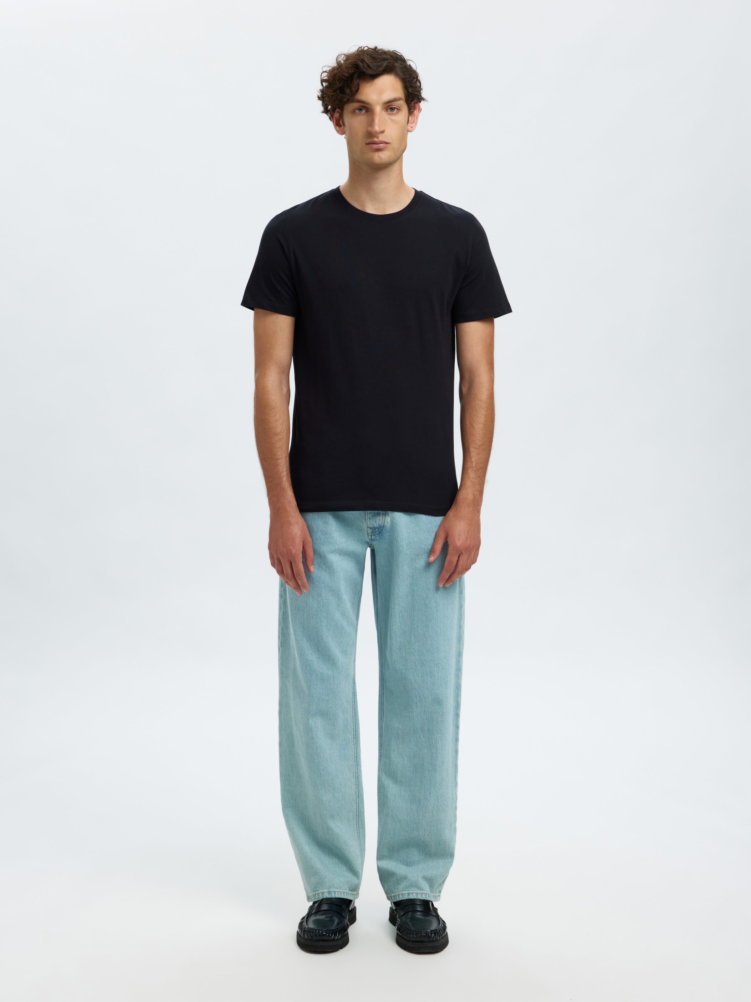 SELECTED Rundhalsshirt »SLHCORMAC SS O-NECK TEE 5 PACK NOOS« Packung, 5 Stk.