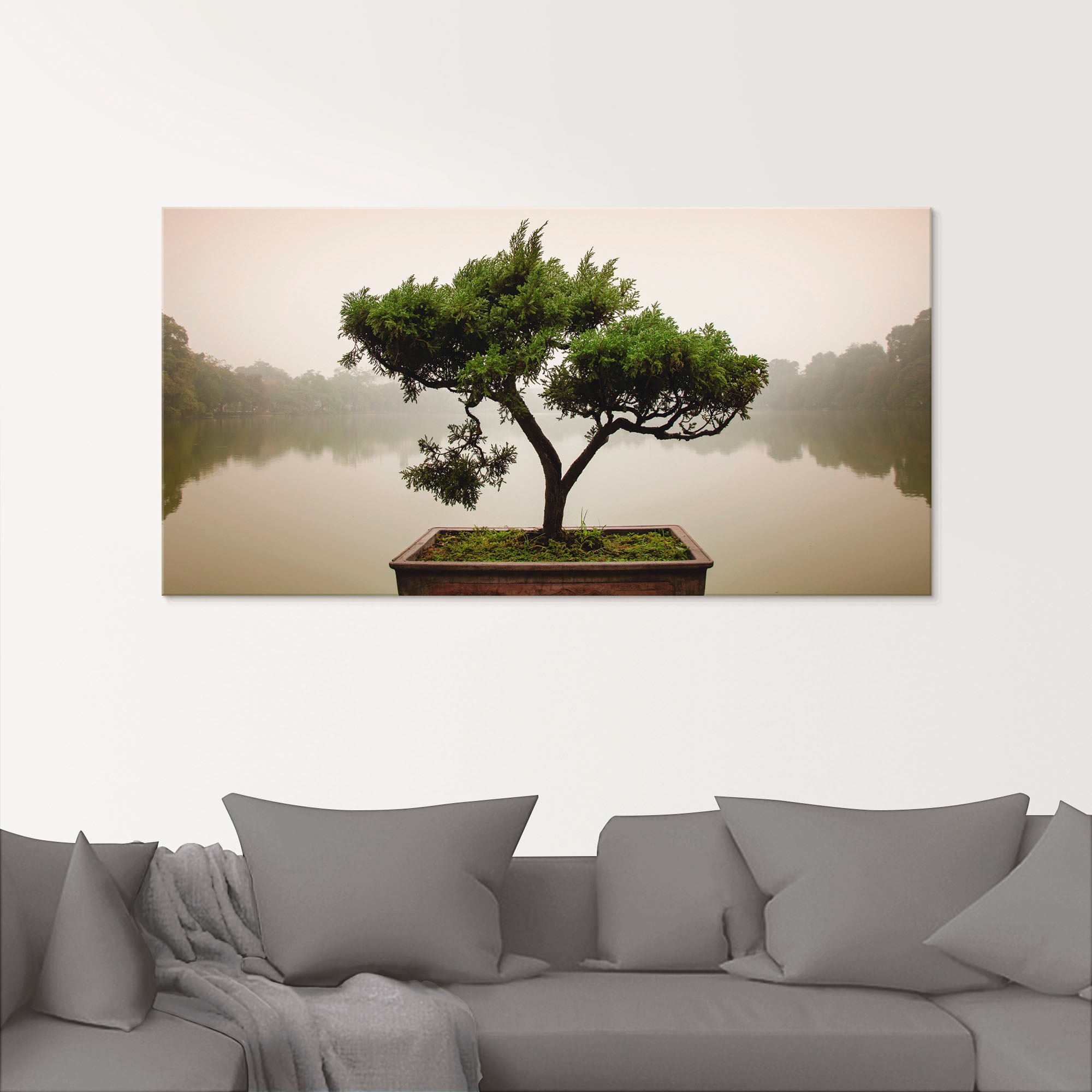 »Chinesischer Größen Artland (1 online St.), Glasbild in OTTO bei Bäume, Bonsaibaum«, verschiedenen