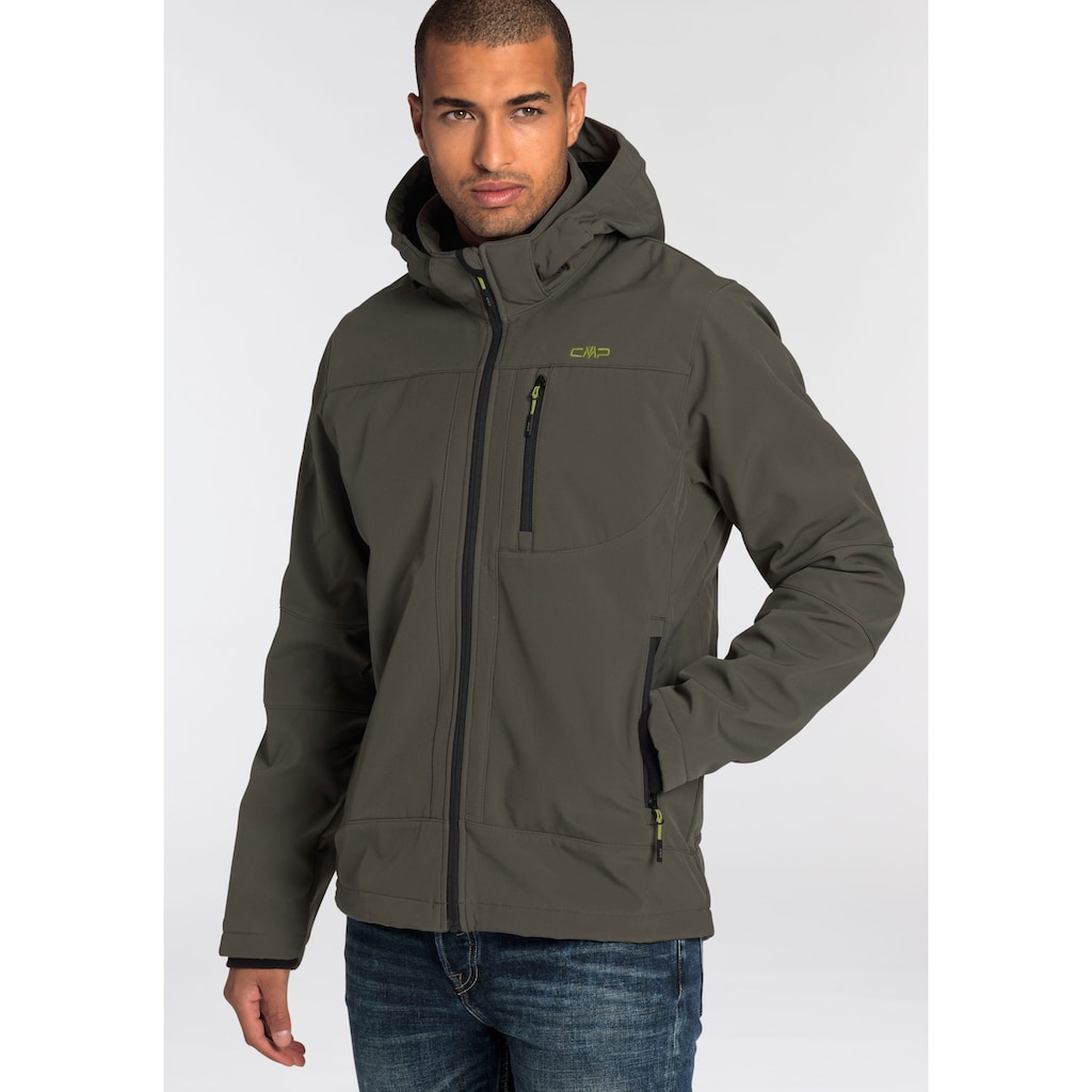 CMP Softshelljacke, mit Kapuze