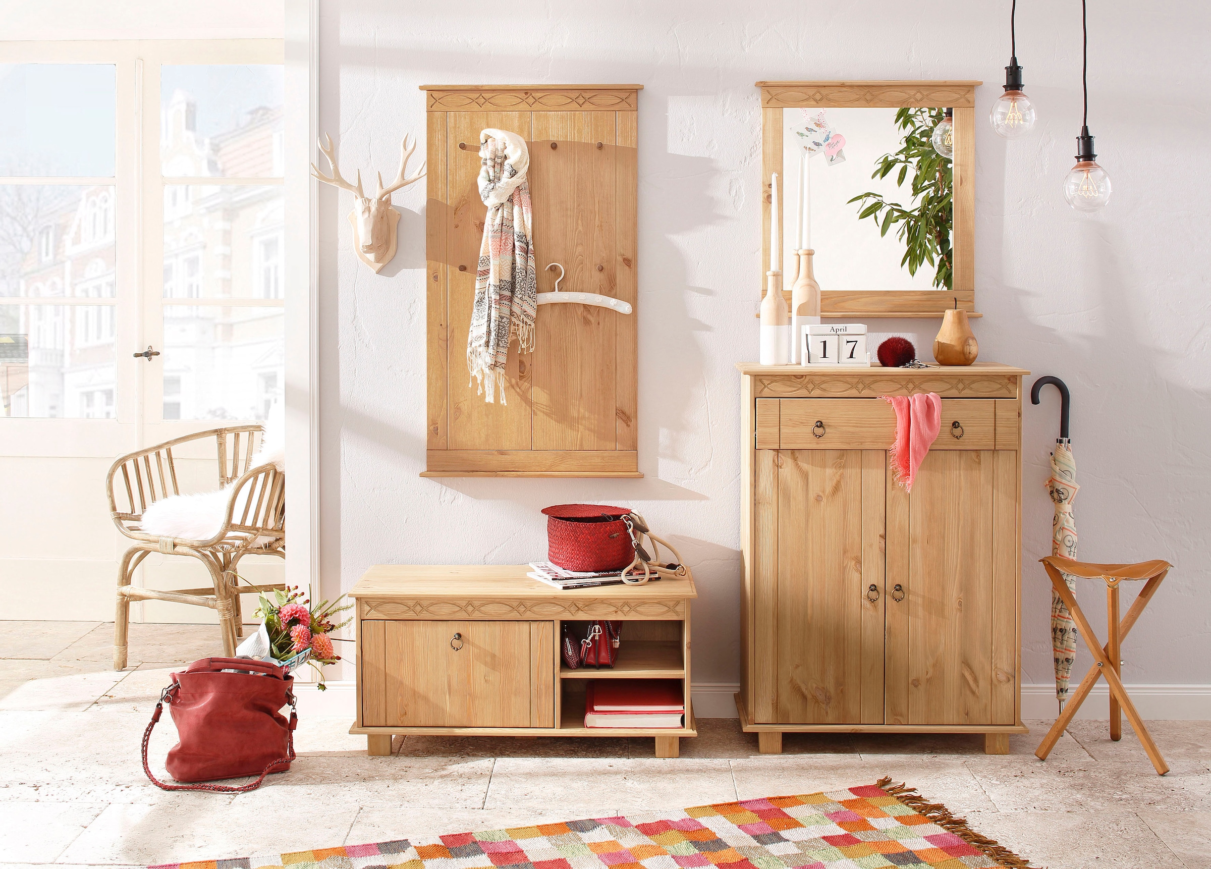 Home affaire Kommode »Indra«, 74 cm breit