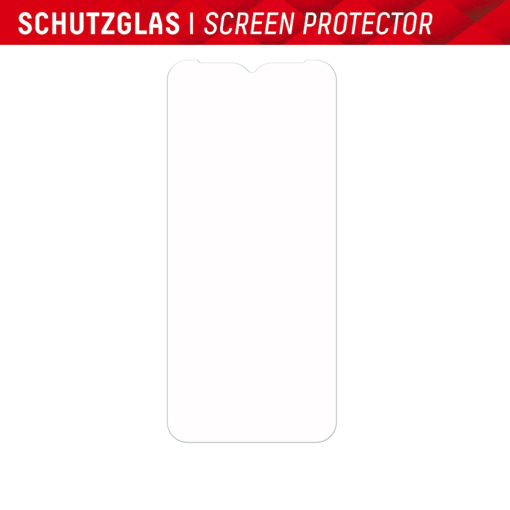 Displex Displayschutzglas »Smart Glass«, für Smartphone Samsung Galaxy A14/A14 (5G), Displayschutzfolie Displayschutz kratzer-resistent 9H unzerbrechlich