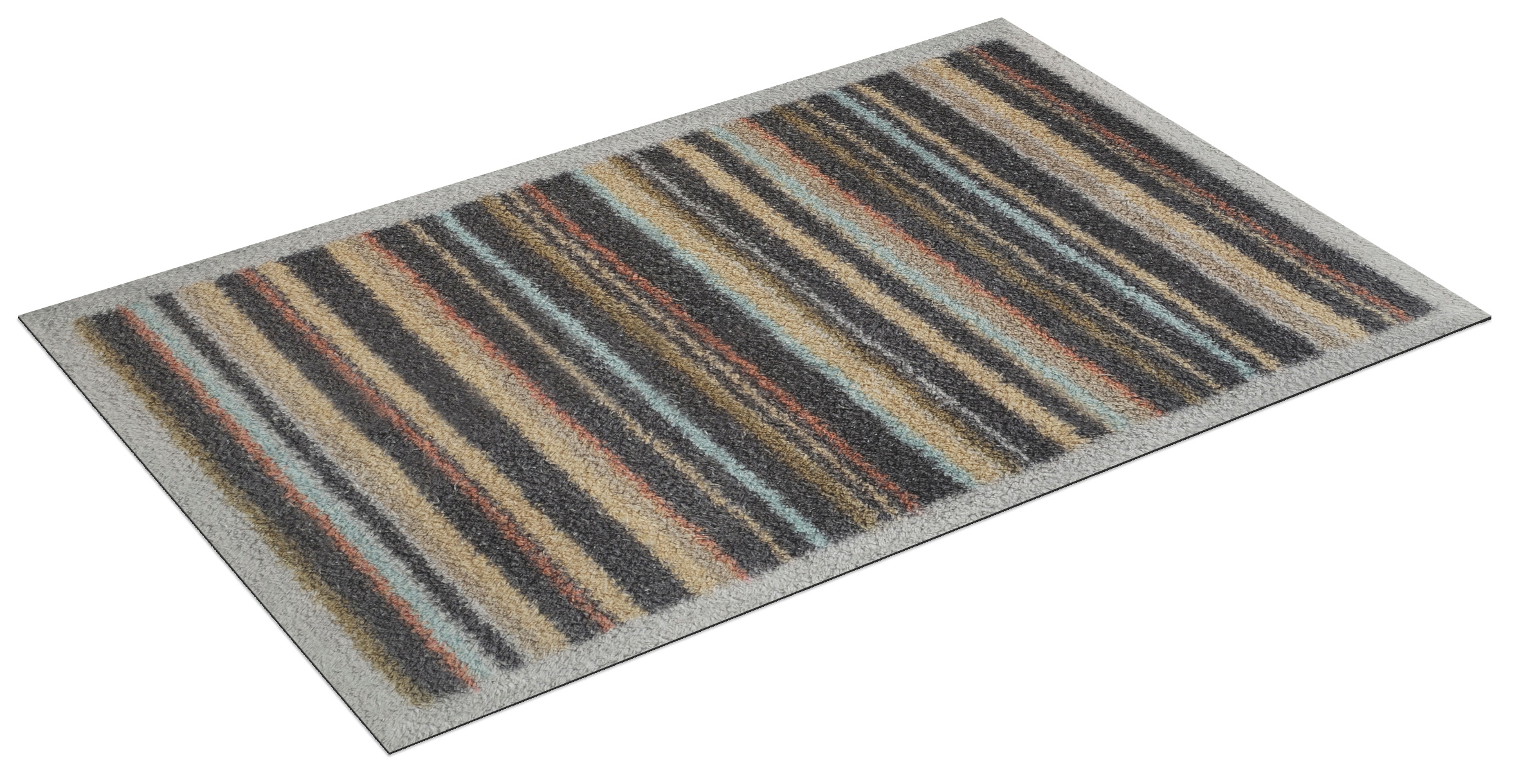 Turtle Mat Fußmatte »Hawthorn Stripe«, rechteckig, 9 mm Höhe
