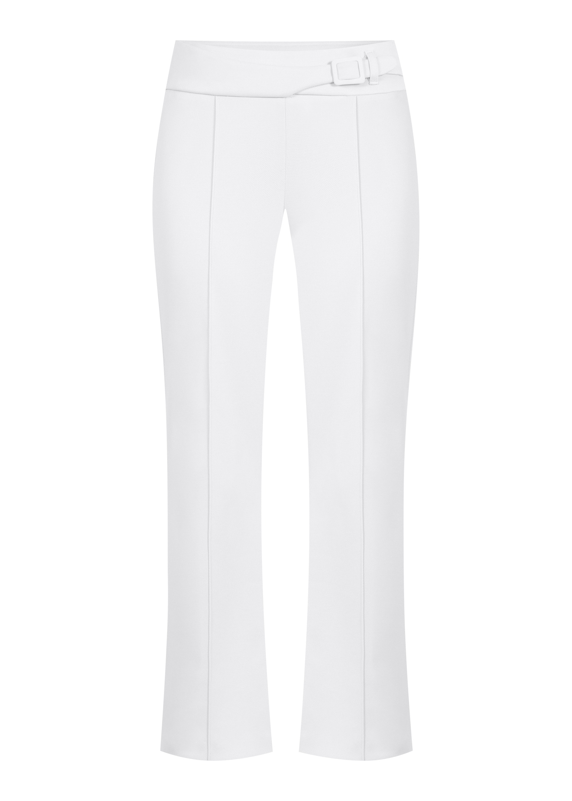 Stehmann Stoffhose, mit Gürtelschnalle