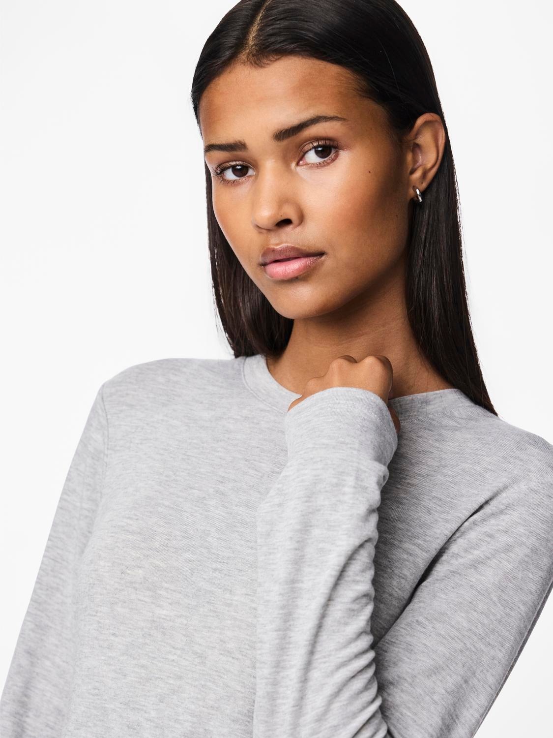 pieces Langarmshirt »PCMARIA LS TOP NOOS BC«