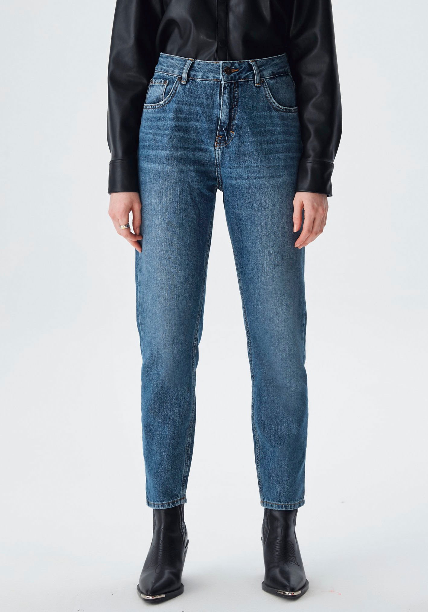 LTB Mom-Jeans »LAVINA«, aus 100 