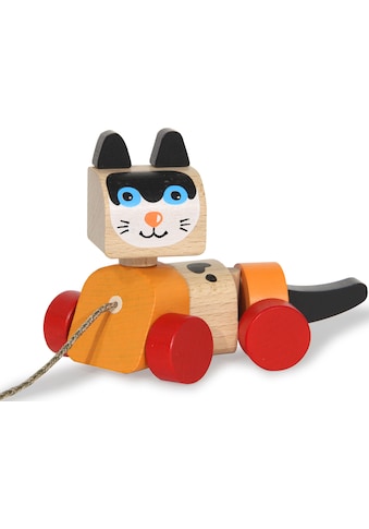 Jamara Nachziehspielzeug »Kidiwood, Nachzieh Katze«, auf Rollen, aus Holz kaufen