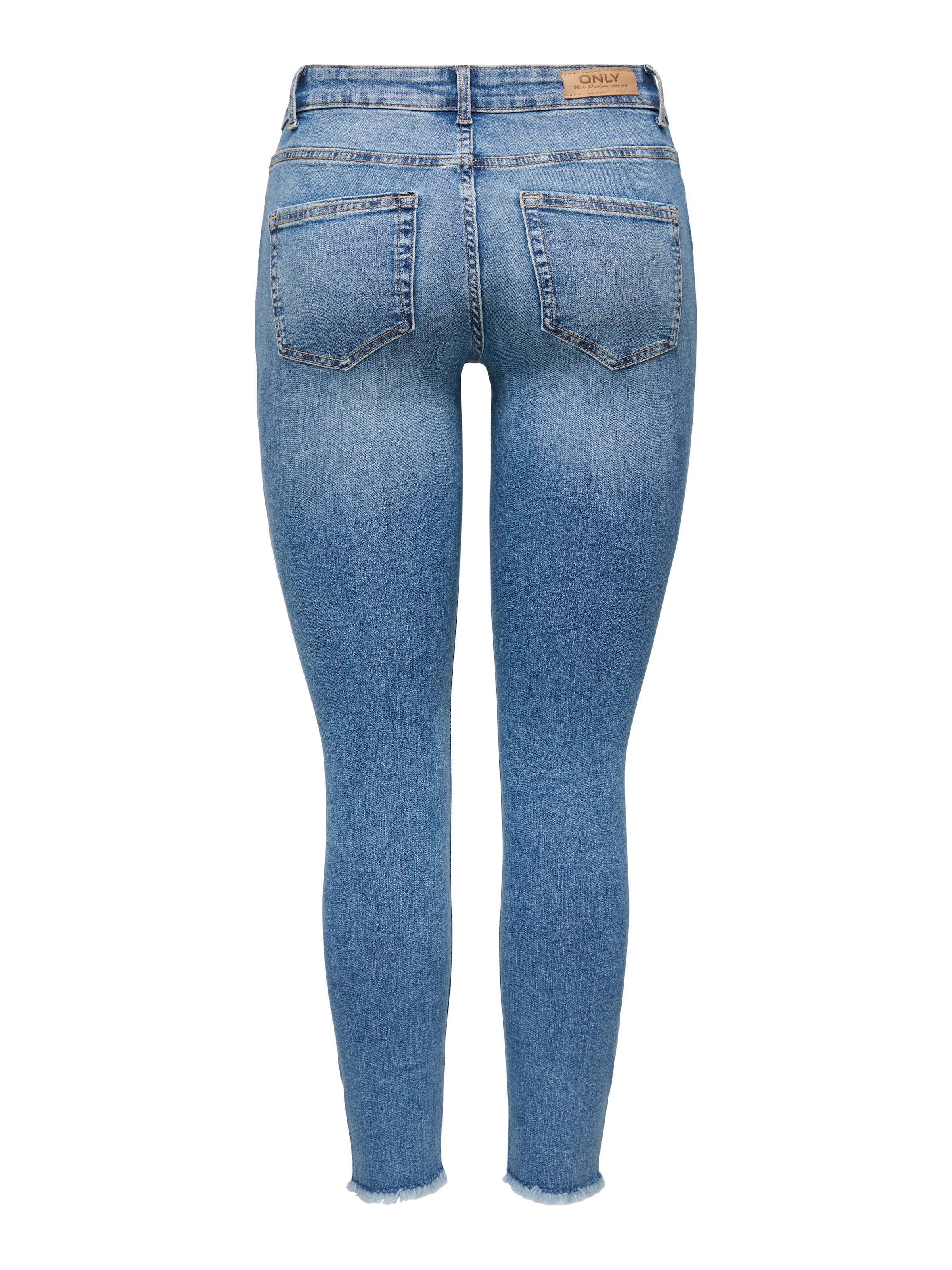 ONLY Skinny-fit-Jeans »ONLBLUSH MID WAIST ANK RW SKINNY DES DNM«