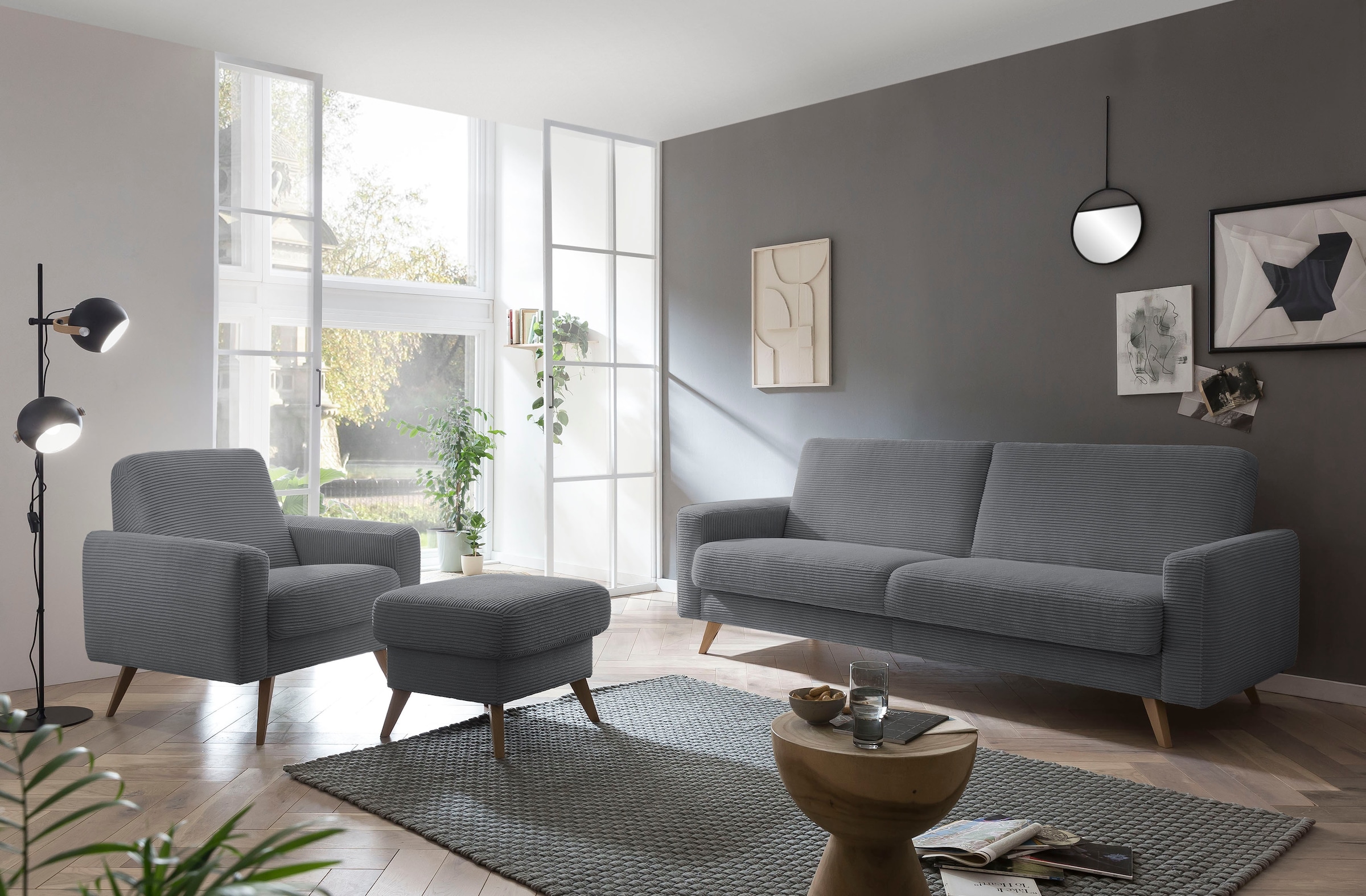 exxpo - sofa Bettfunktion 3-Sitzer OTTO Online Shop Inklusive im und fashion »Samso«, Bettkasten