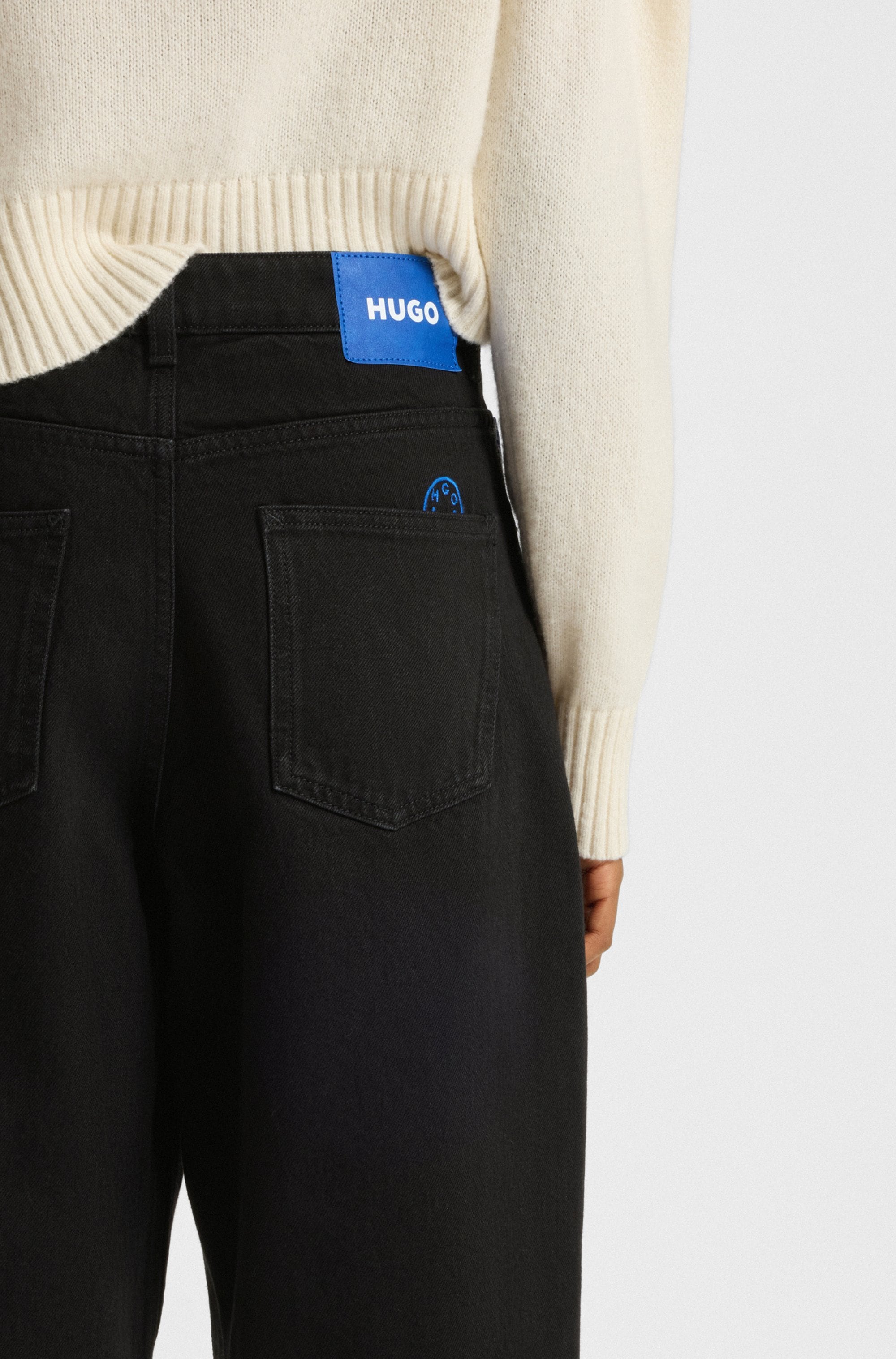 HUGO Blue 5-Pocket-Jeans »Leni«, Loose Fit