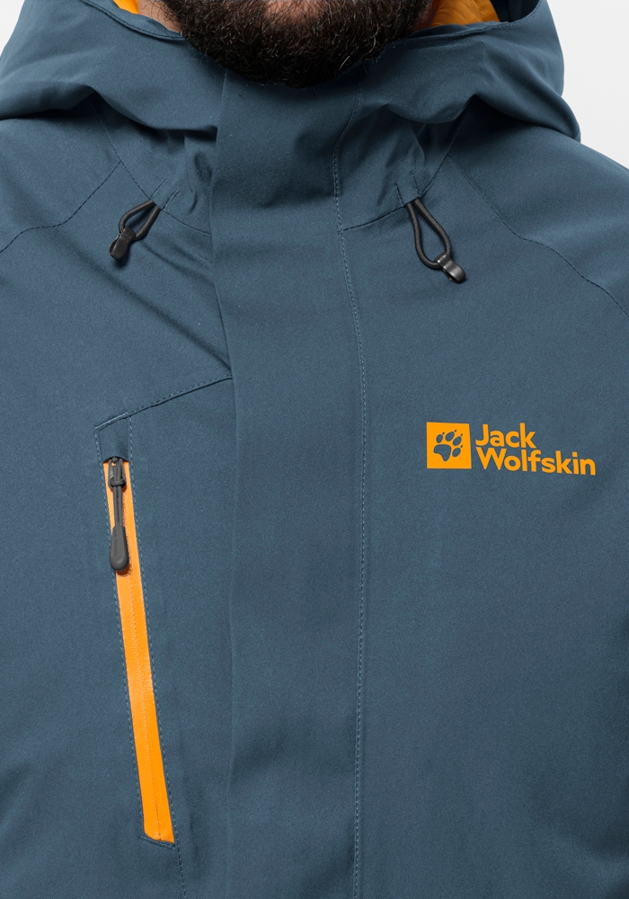 Jack Wolfskin Winterjacke »TROPOSPHERE INS JKT M«, mit Kapuze