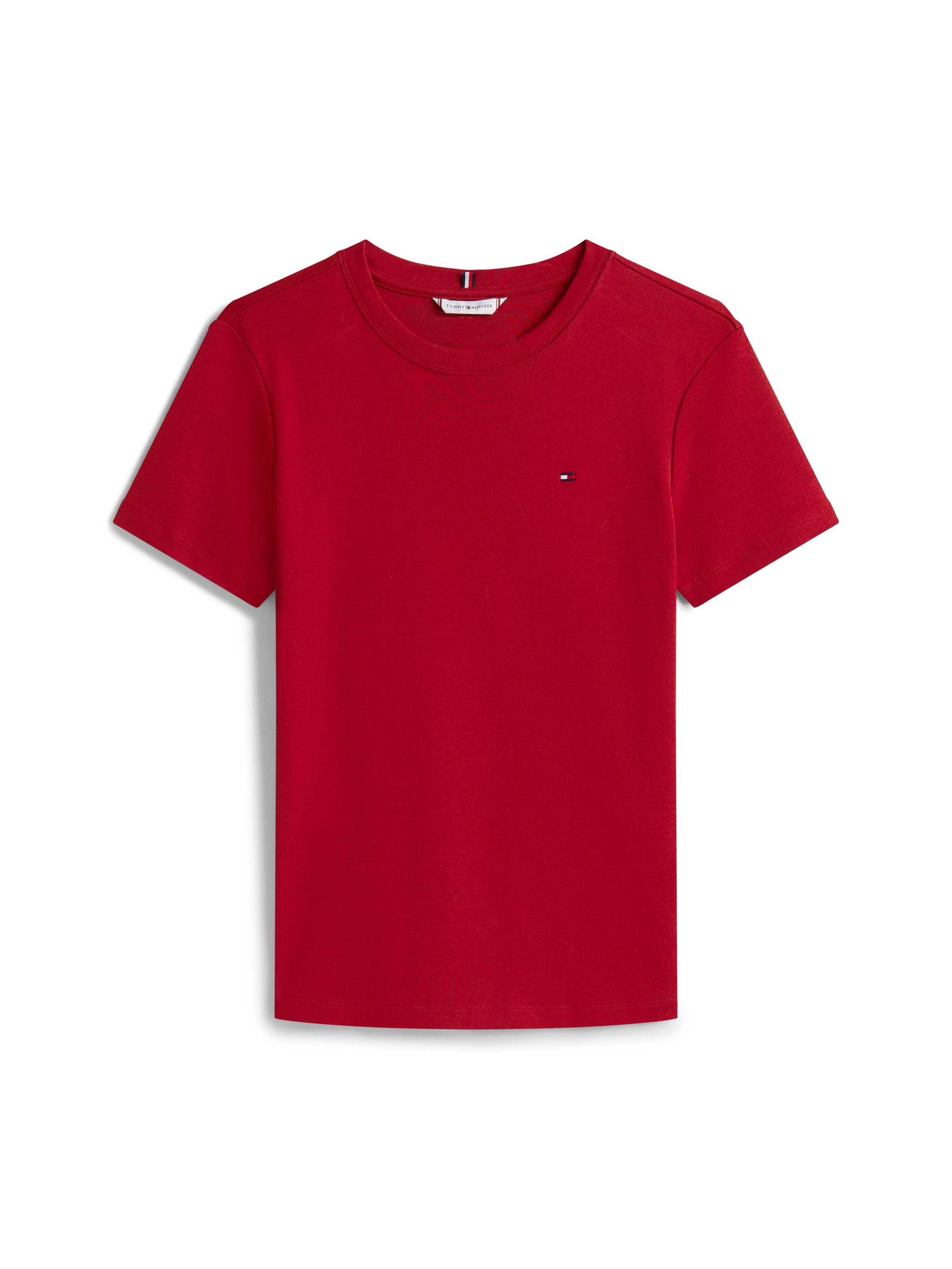 Tommy Hilfiger T-Shirt »SLIM CODY C-NK SS«, mit Logostickerei