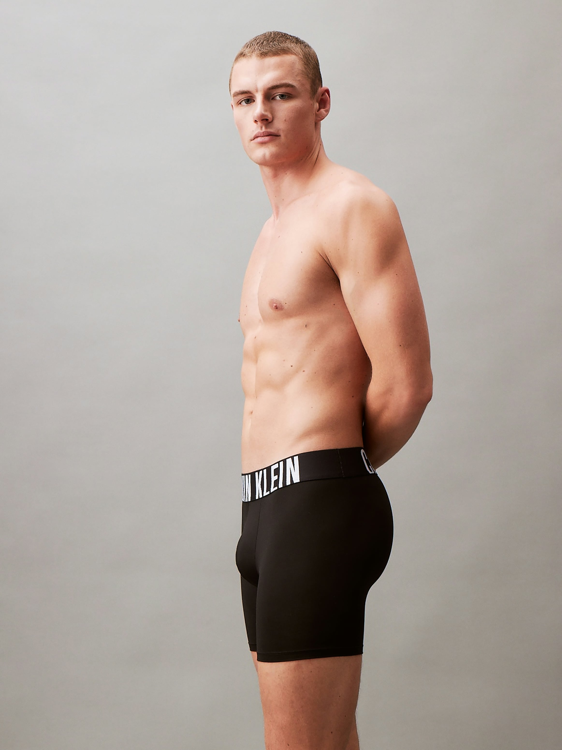 Calvin Klein Underwear Boxer »BOXER BRIEF 3PK«, (Packung, 3 St., 3er), mit Logo-Stretchbund