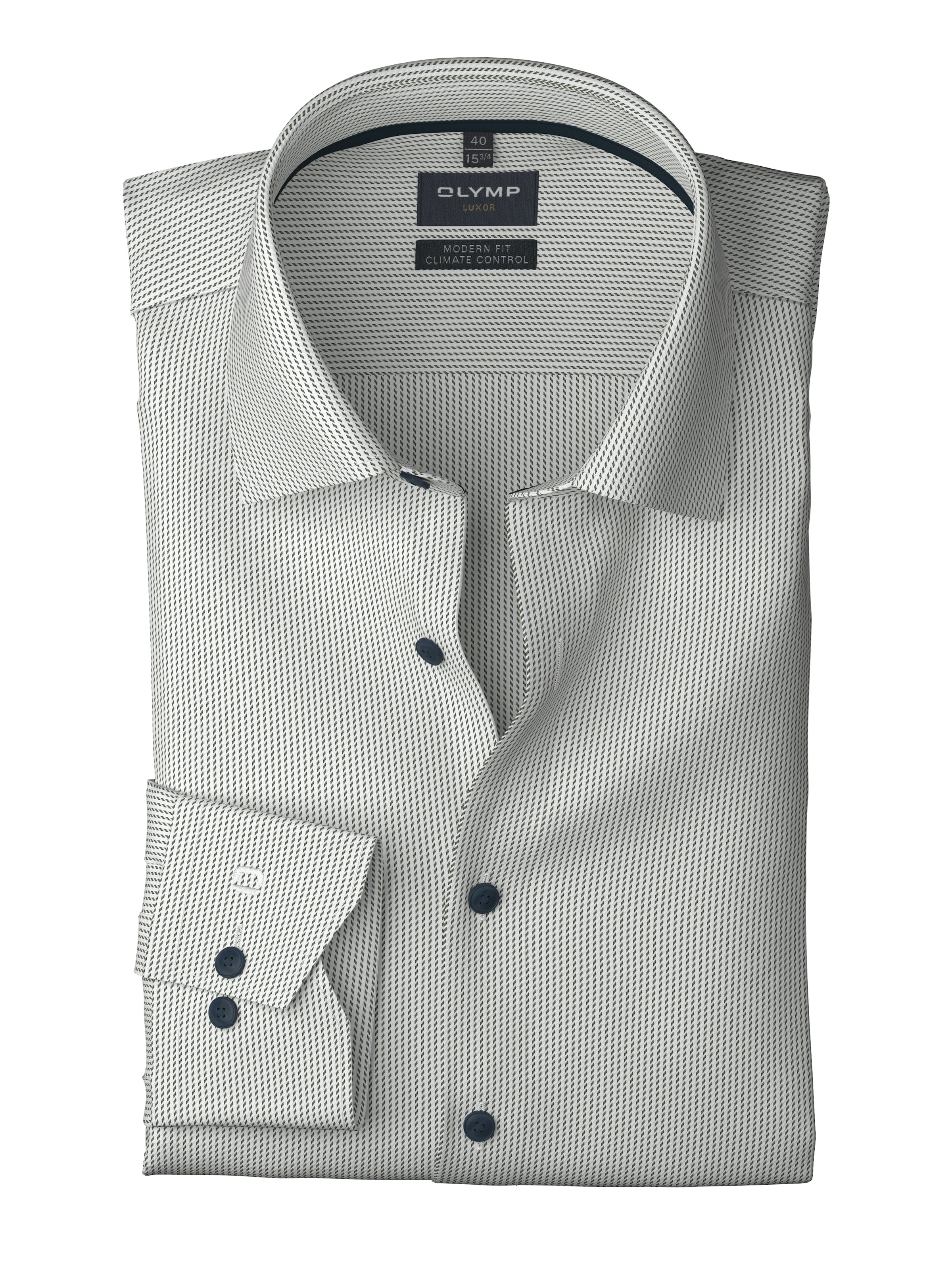 OLYMP Langarmhemd »Luxor« Businesshemd, modern fit, New Kentkragen