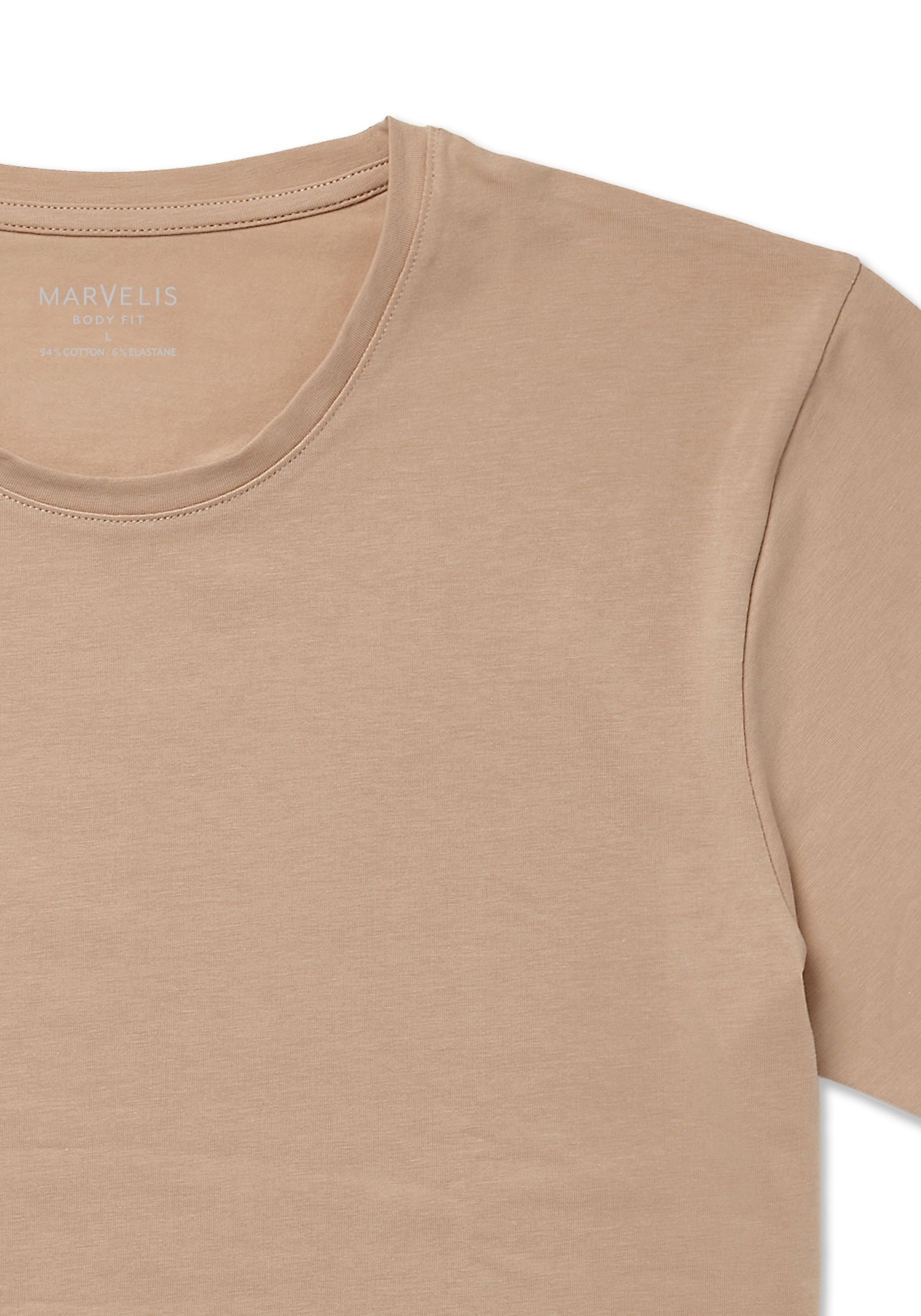 MARVELIS T-Shirt 2 Doppelpack, body fit