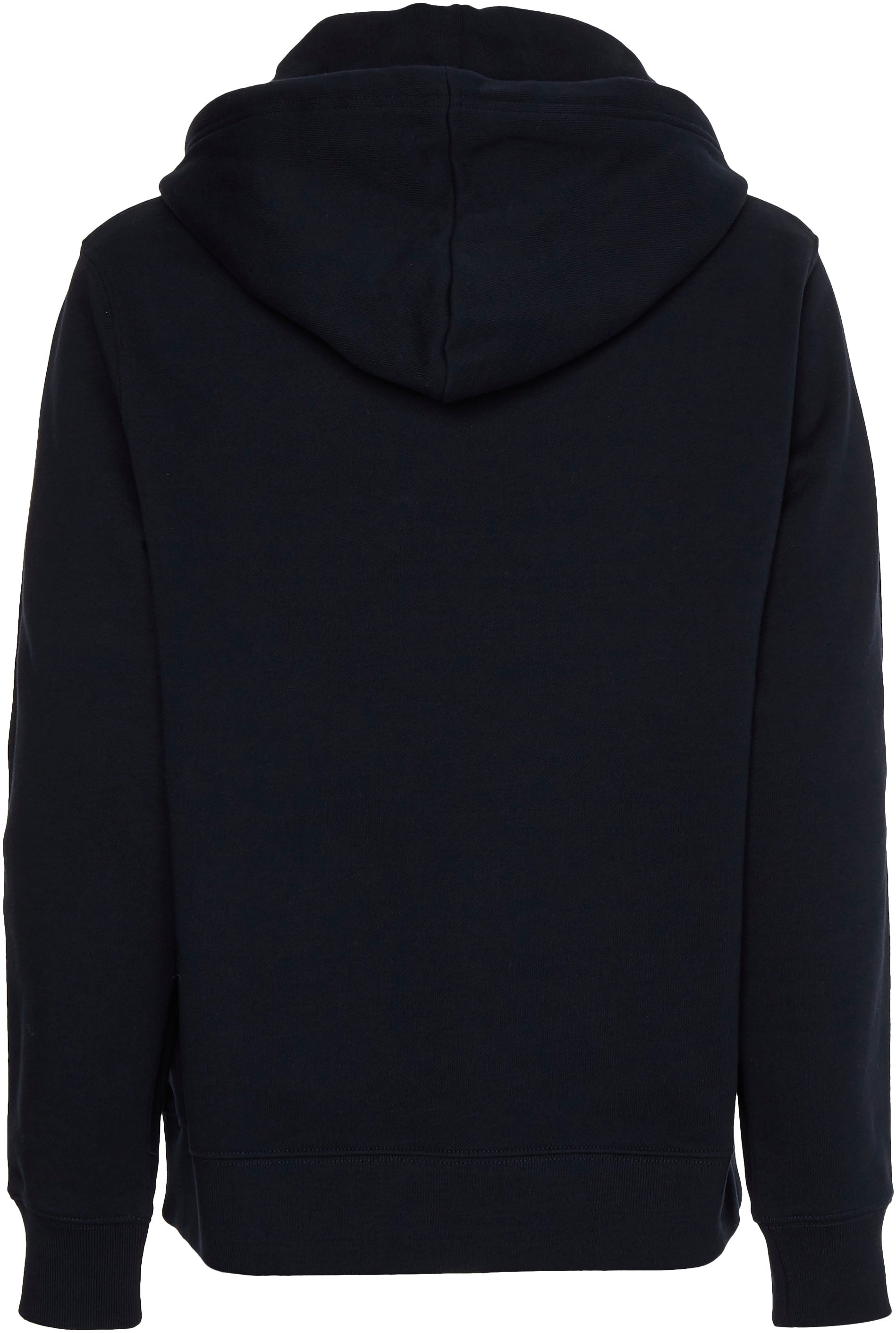 Tommy Hilfiger Sweatshirt »REG METALLIC ROUNDALL HOODIE«, mit markantem TH-Label auf der Brust