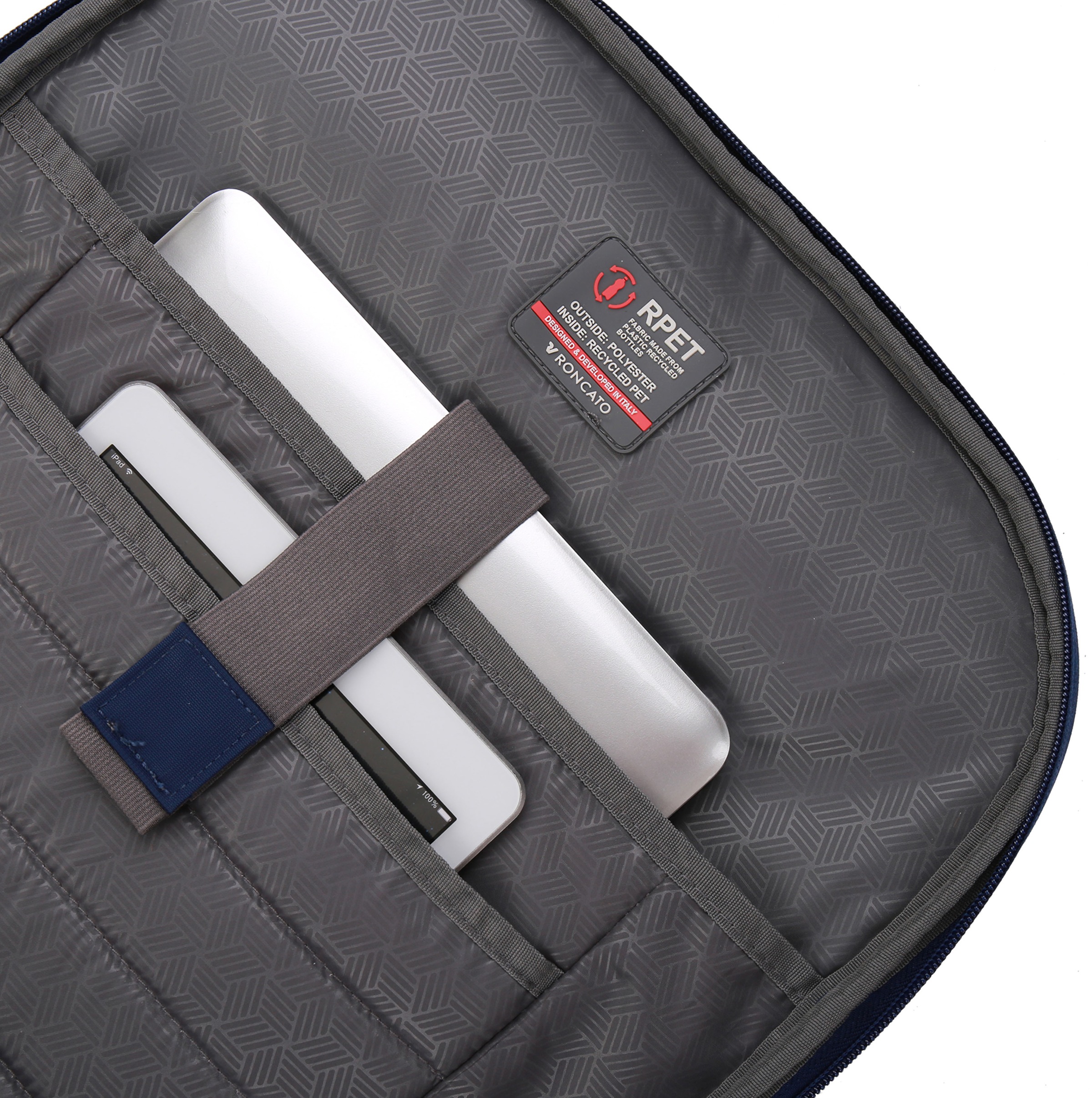 RONCATO Laptoprucksack »Crosslite«, Reiserucksack Handgepäck-Rucksack mit Trolley-Funktion
