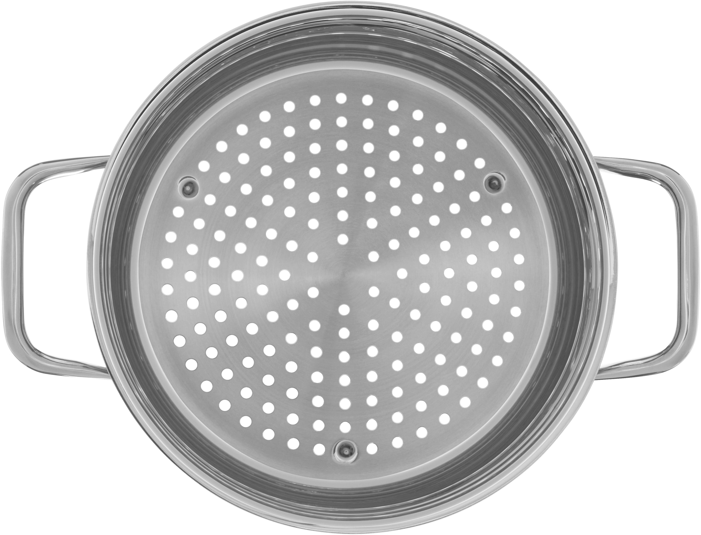 WMF Dampfgareinsatz »Compact Cuisine«, (1 tlg.), stapelbar, wärmereduzierende Hohlgriffe, spülmaschinengeeignet